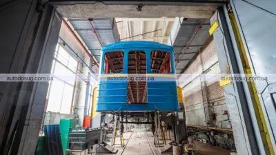 Як ремонтують вагони у київському метро