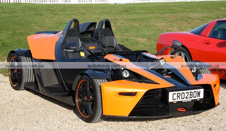 KTM X-Bow R: трековий болід для доріг