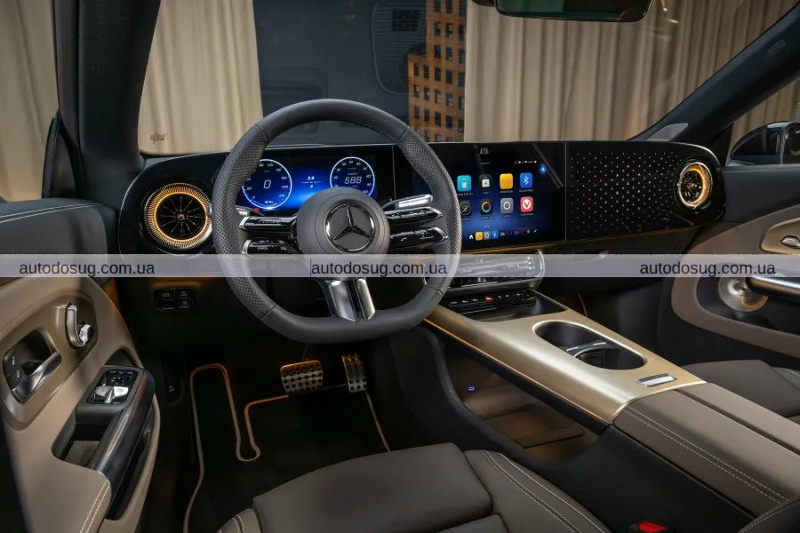 Зірковий Mercedes CLA 2026 року використовує ШІ та електроенергію