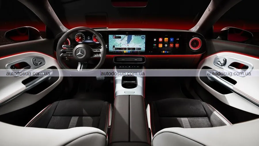 Зірковий Mercedes CLA 2026 року використовує ШІ та електроенергію