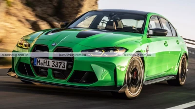 BMW презентує електричний M3 з новим дизайном