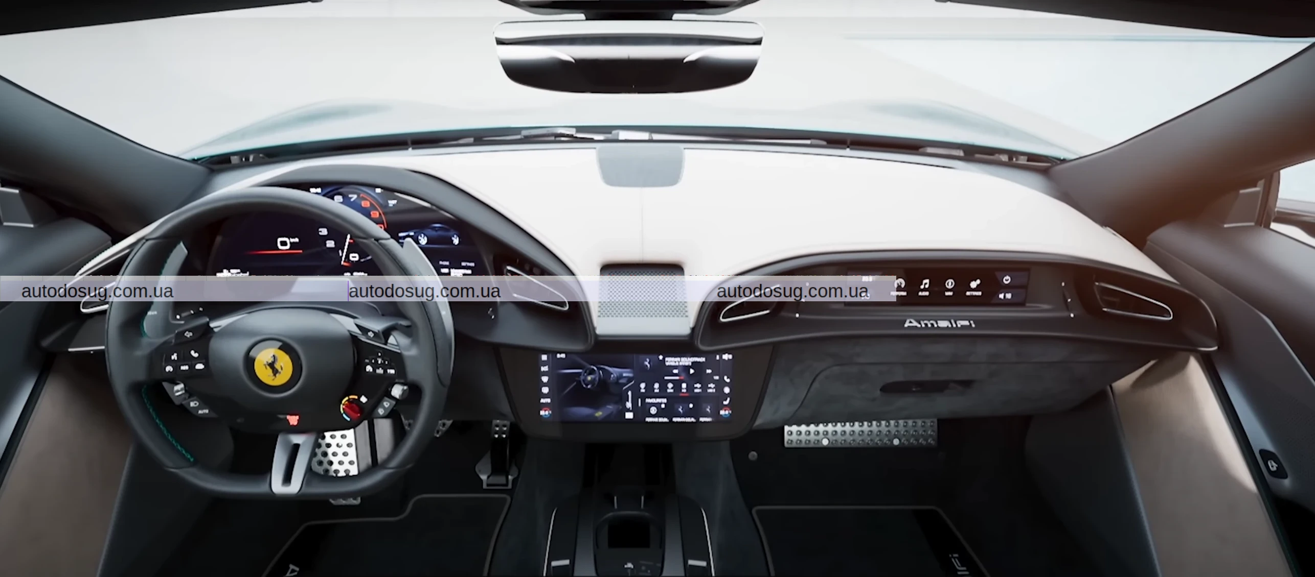 Ferrari представив новий передньомоторний гранд-турер Amalfi