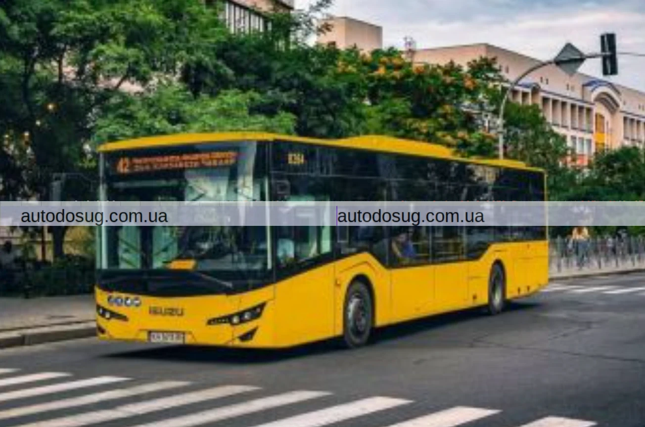 Київ чекає на нові автобуси Isuzu