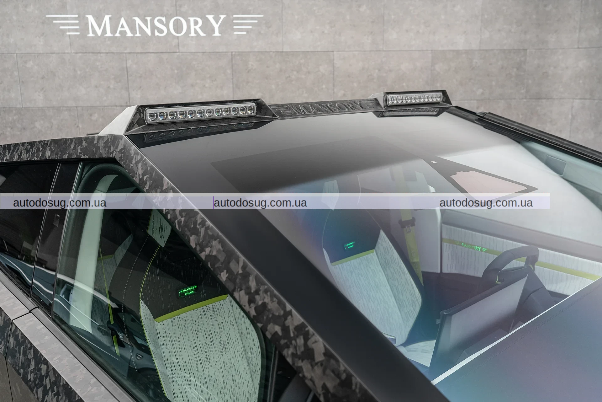 Mansory представив оновлений Tesla Cybertruck