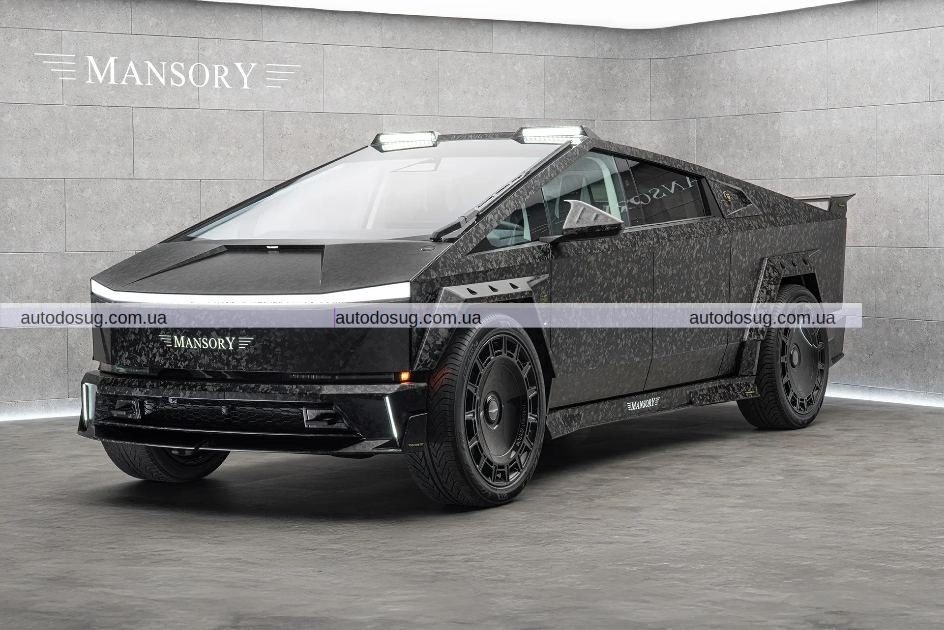 Mansory представив оновлений Tesla Cybertruck