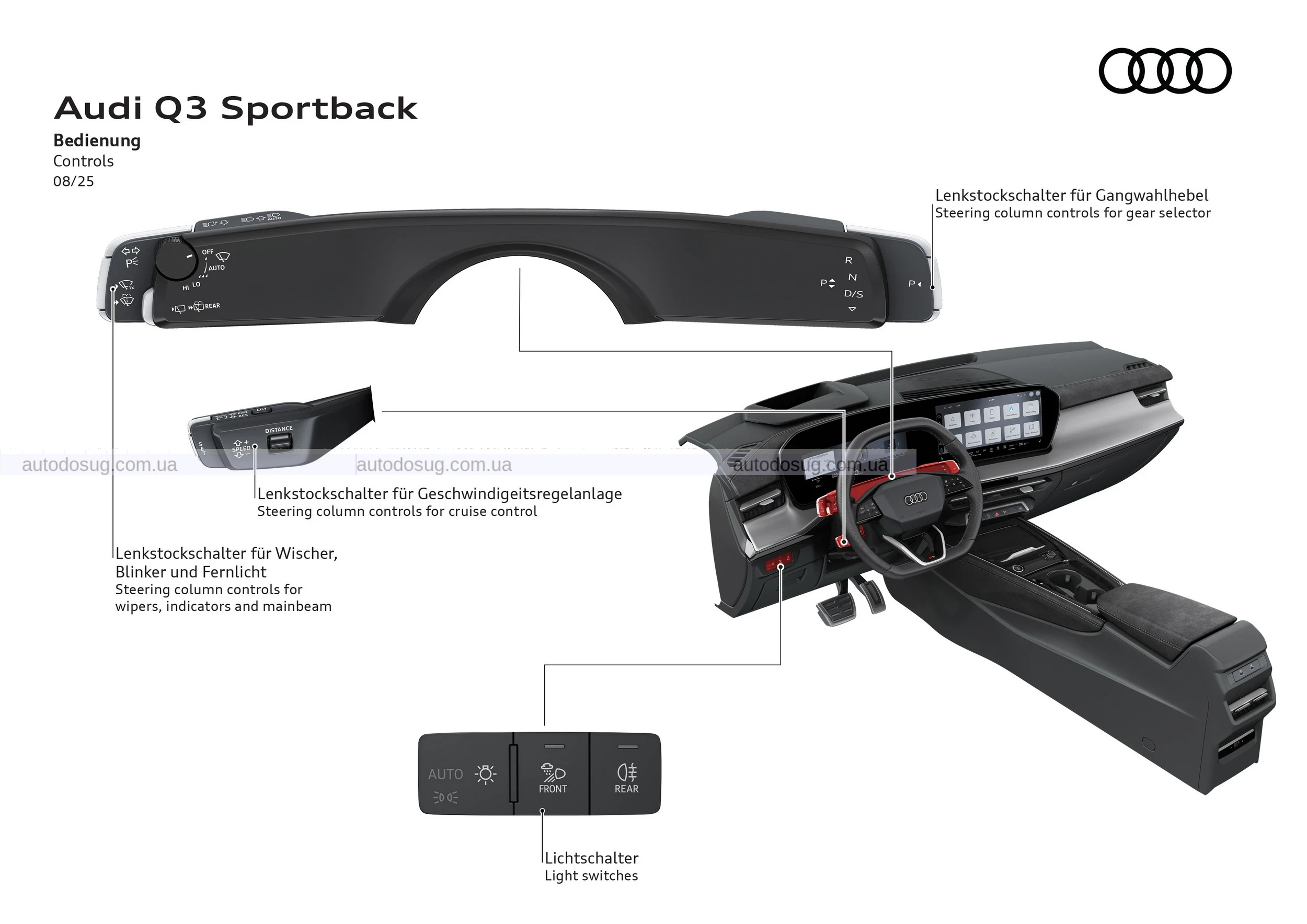 Audi представляє стильний купе-кросовер Q3 Sportback 2026