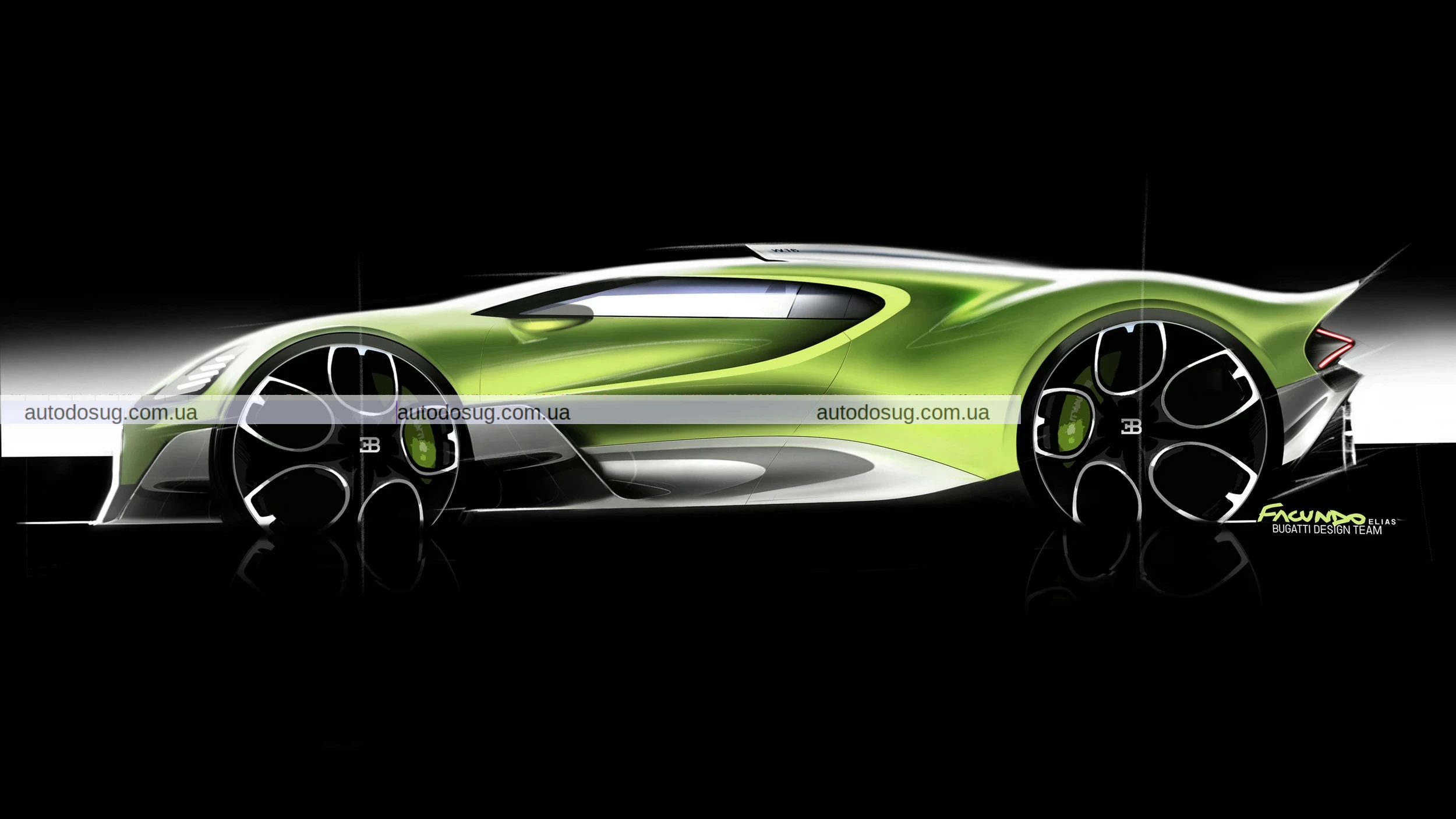 Bugatti створила новий гіперкар з двигуном W16