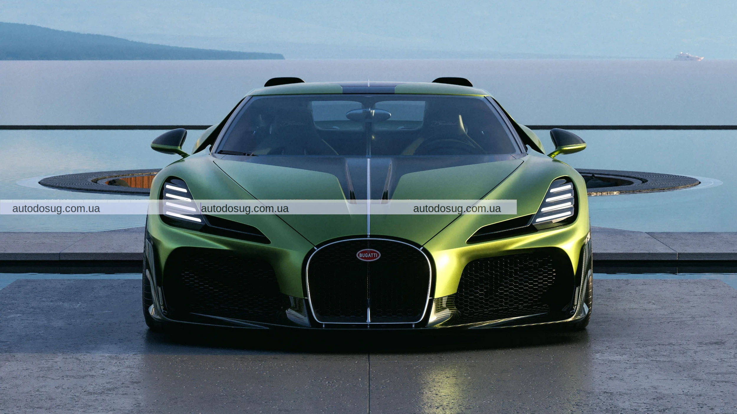 Bugatti створила новий гіперкар з двигуном W16