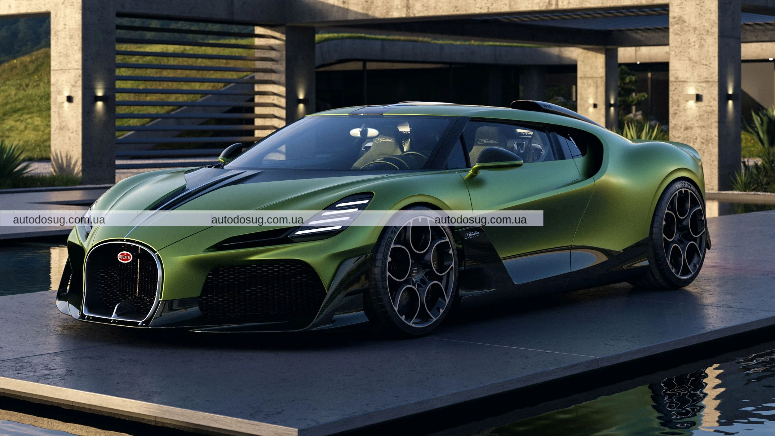 Bugatti створила новий гіперкар з двигуном W16