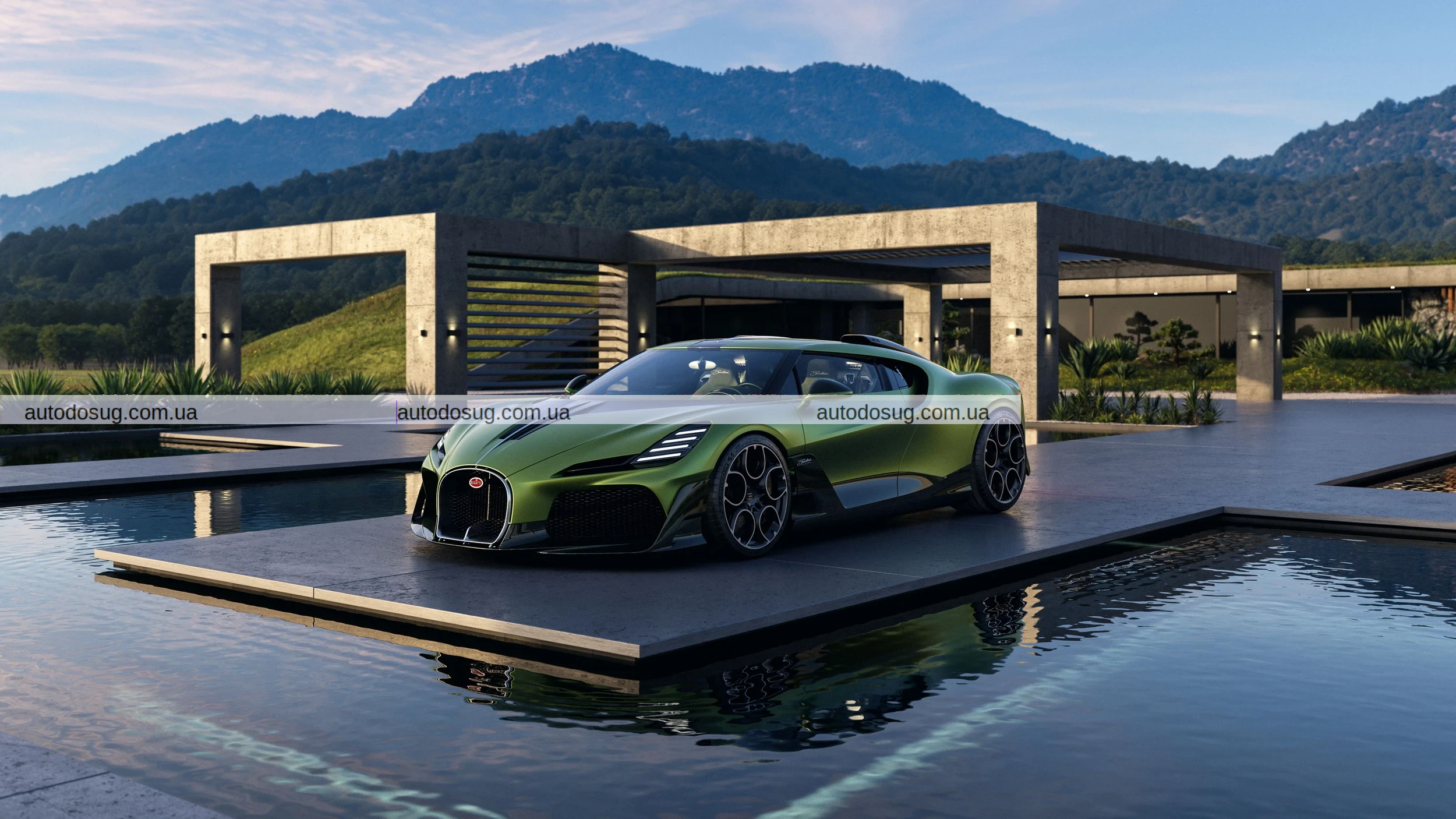 Bugatti створила новий гіперкар з двигуном W16