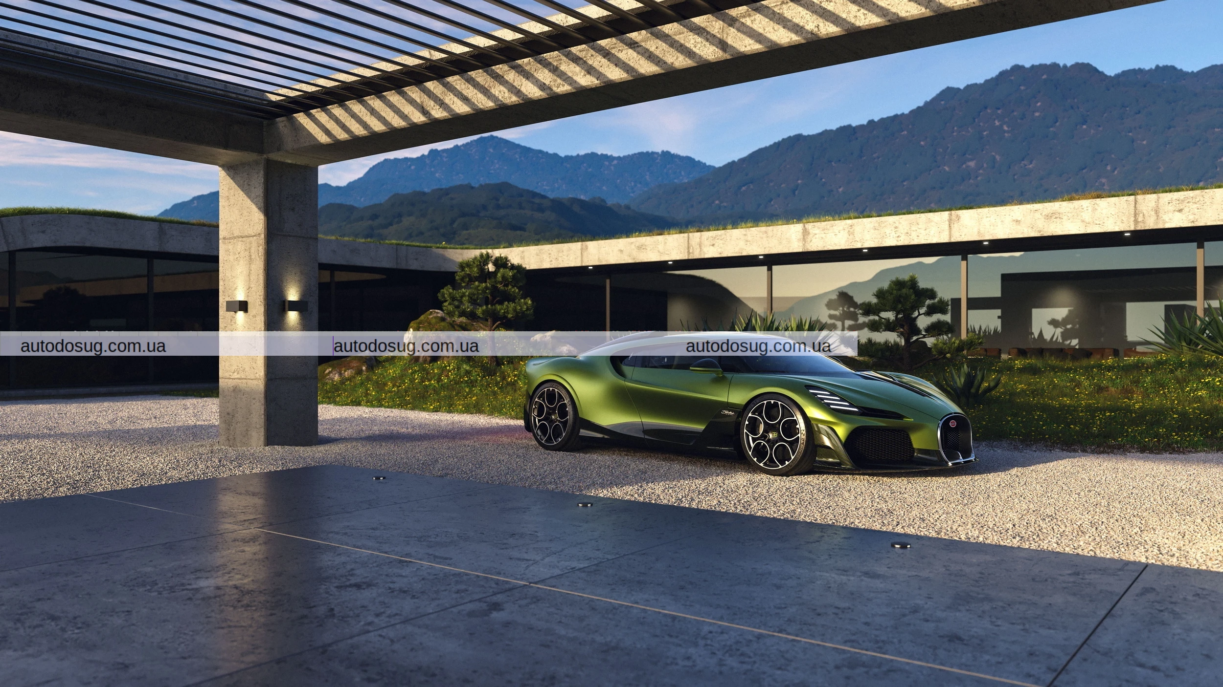 Bugatti створила новий гіперкар з двигуном W16