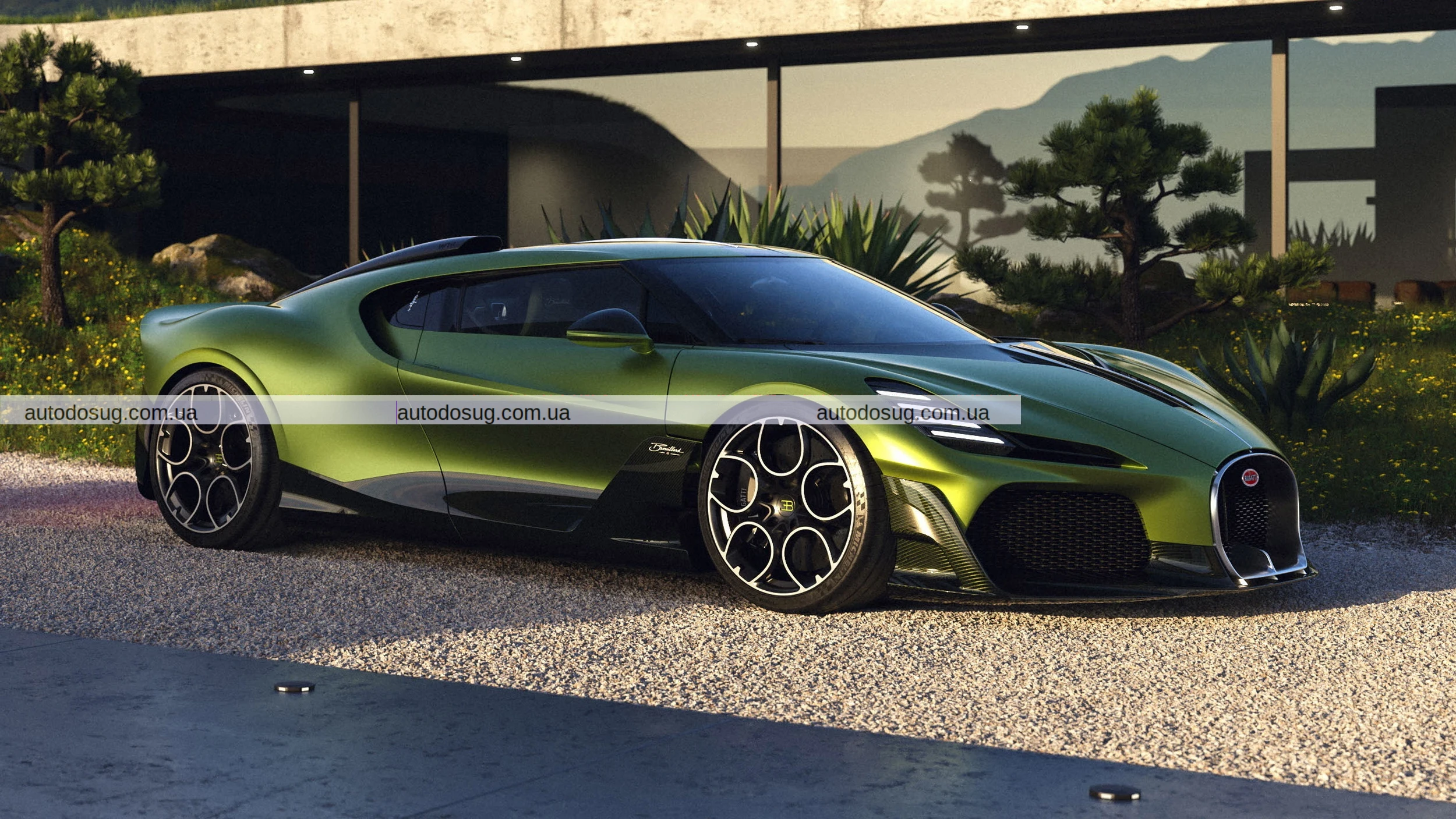 Bugatti створила новий гіперкар з двигуном W16