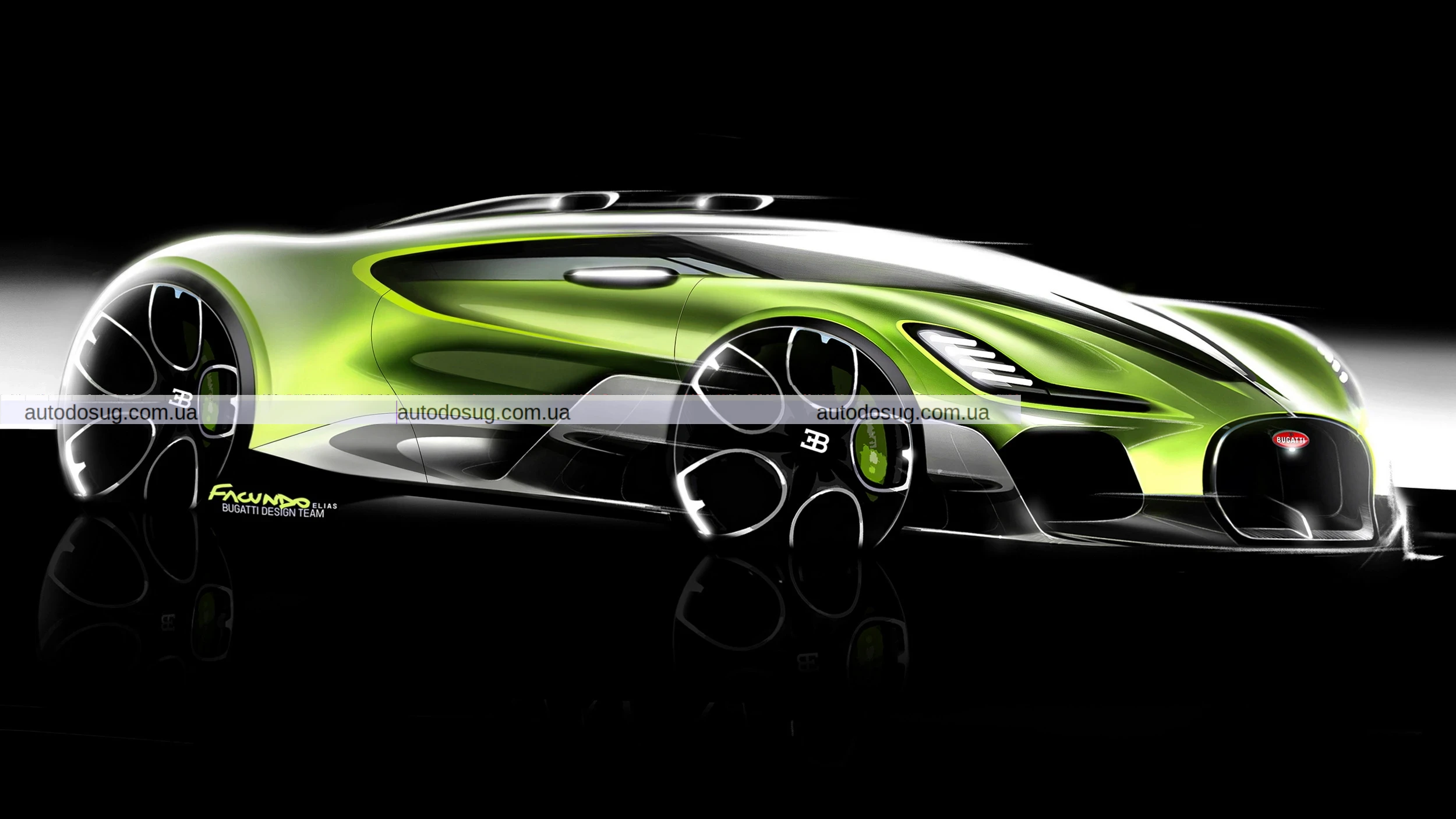 Bugatti створила новий гіперкар з двигуном W16