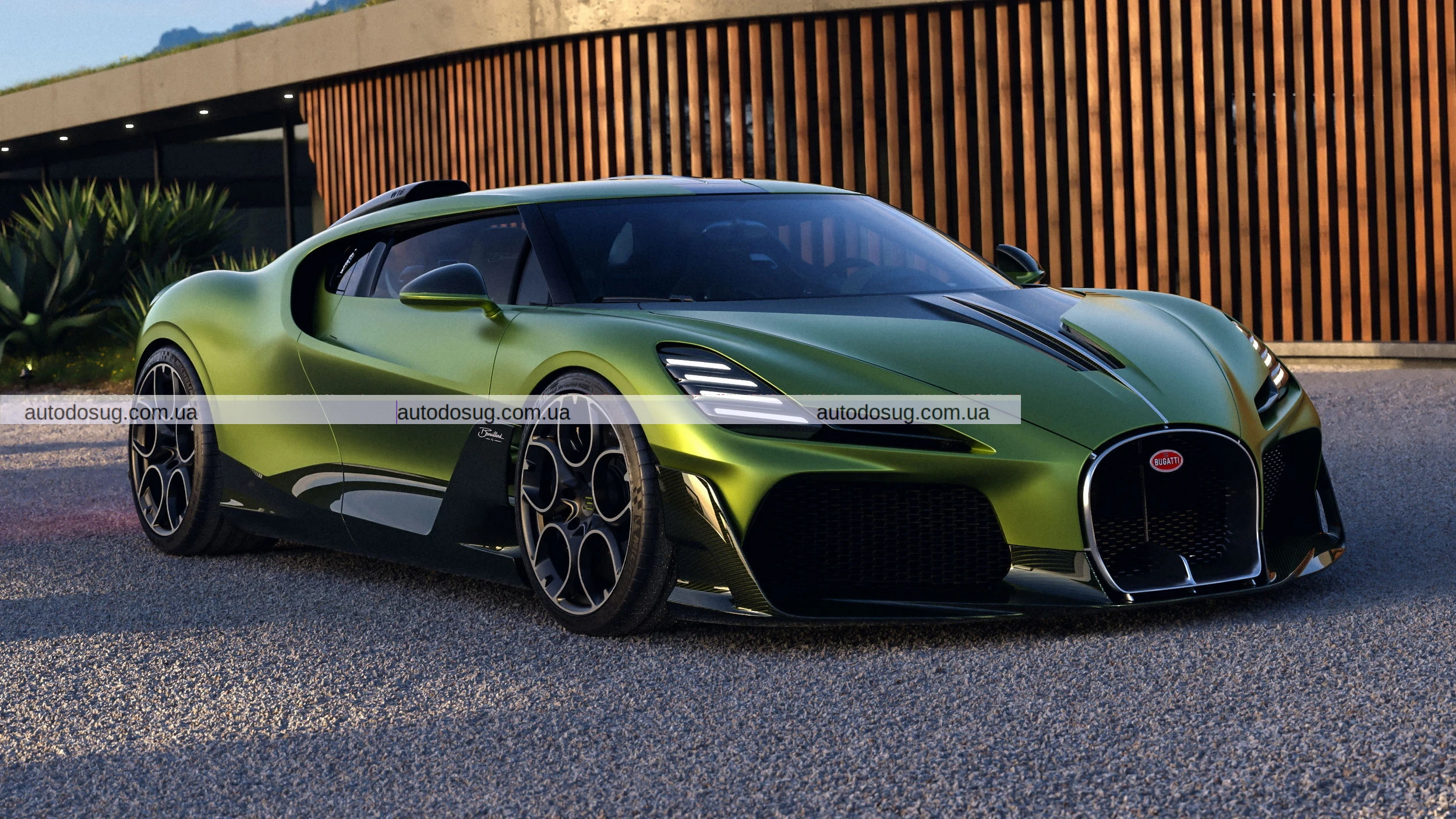 Bugatti створила новий гіперкар з двигуном W16