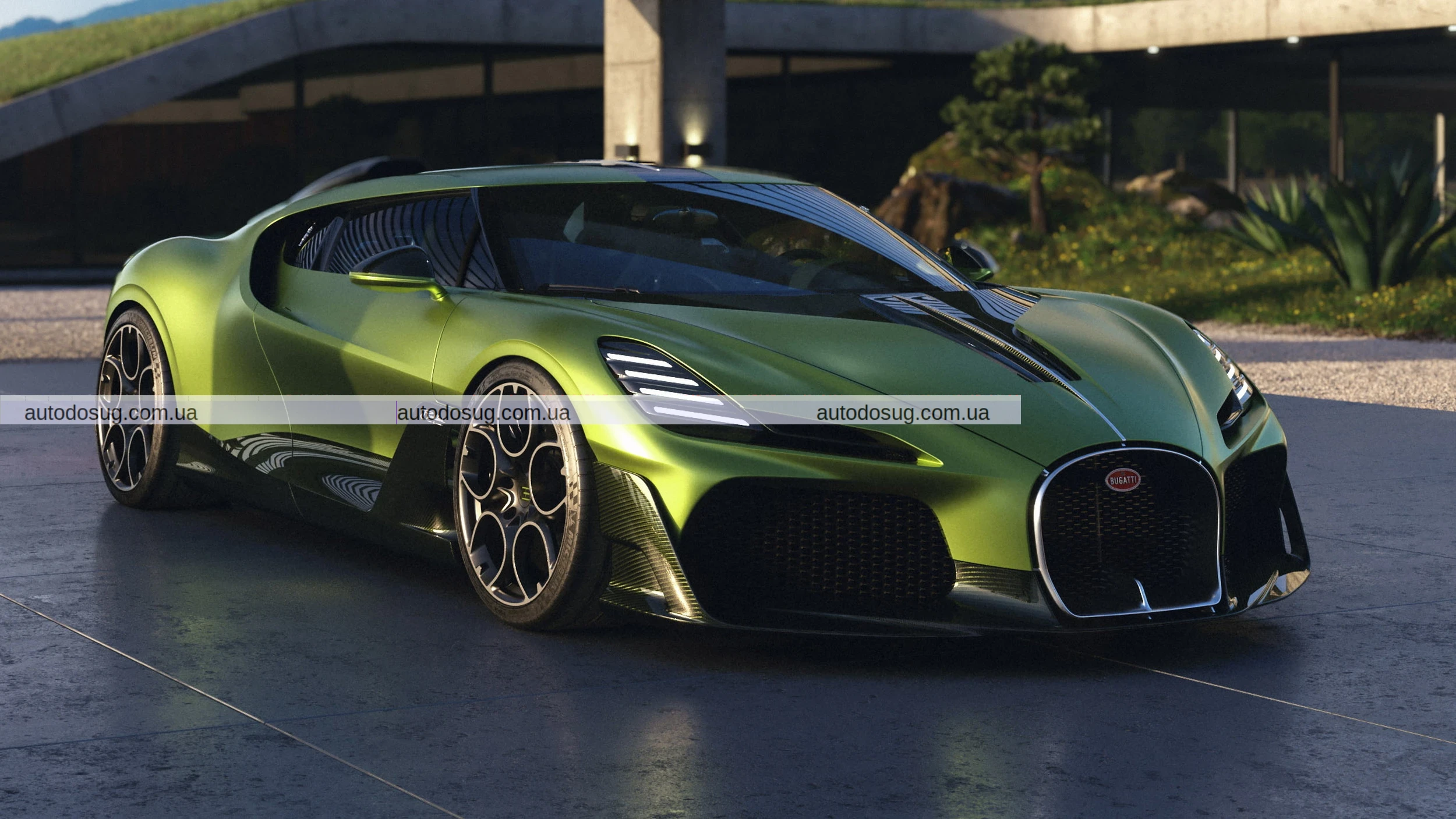 Bugatti створила новий гіперкар з двигуном W16