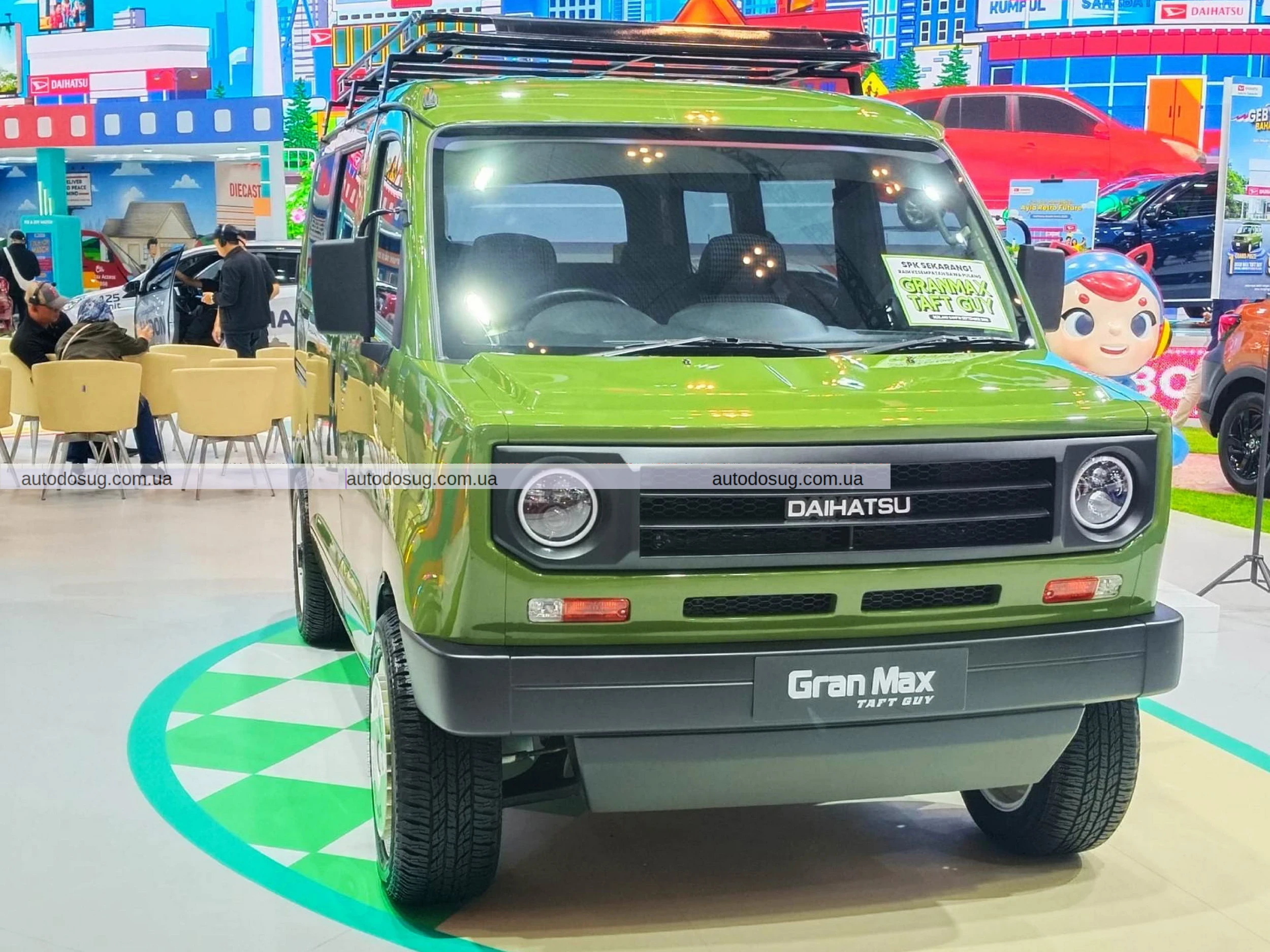 Daihatsu представила три унікальні кастомні моделі на GIAS 2025