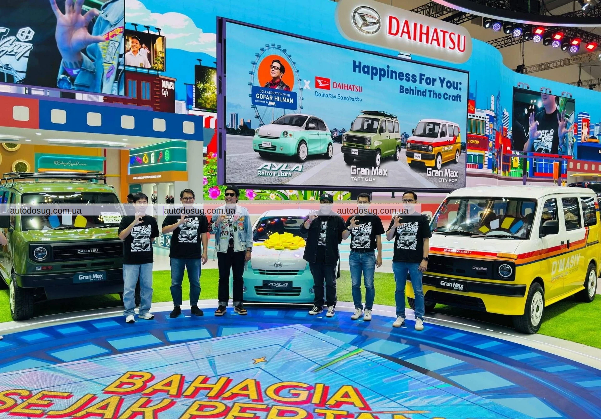 Daihatsu представила три унікальні кастомні моделі на GIAS 2025