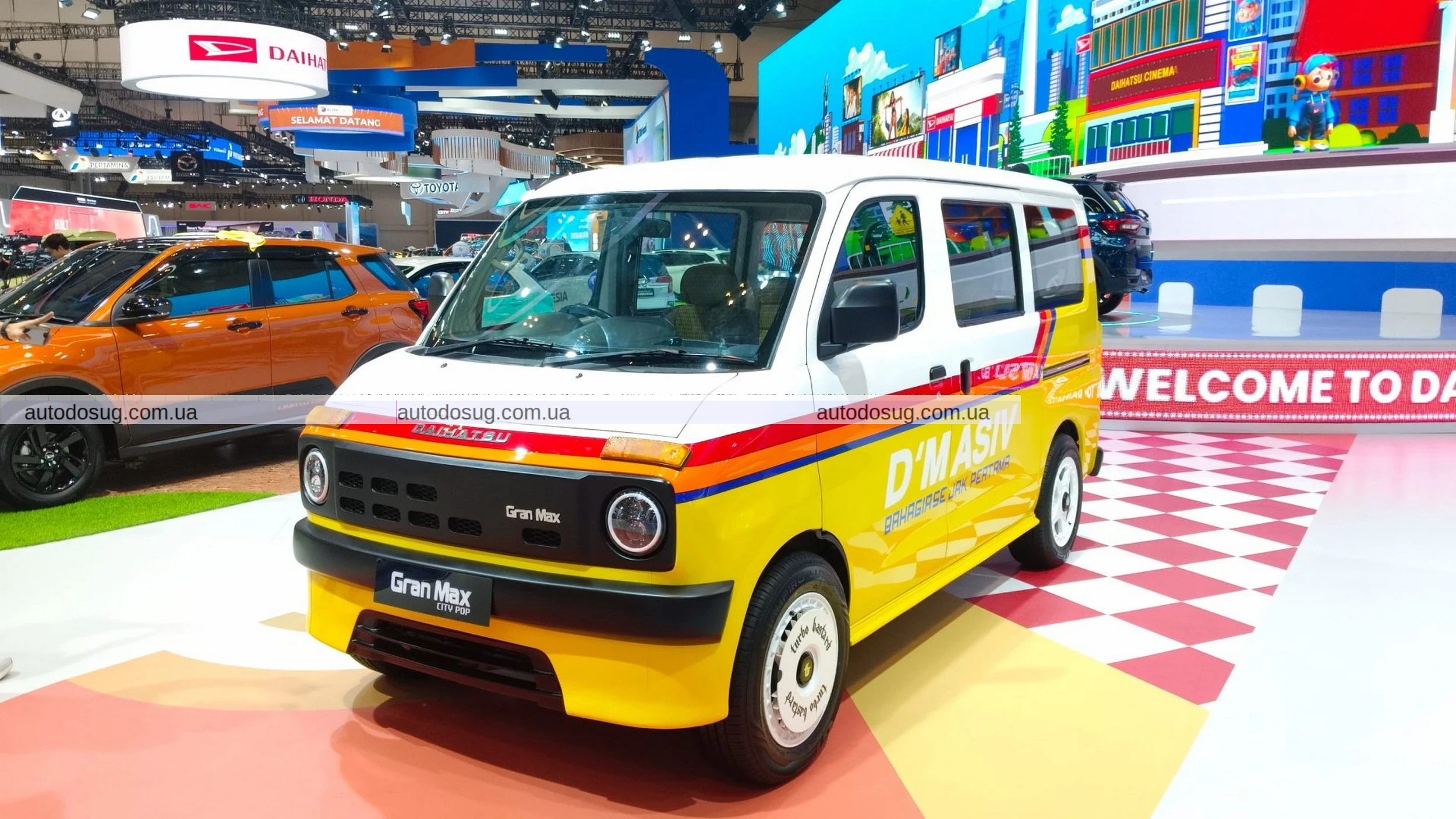 Daihatsu представила три унікальні кастомні моделі на GIAS 2025