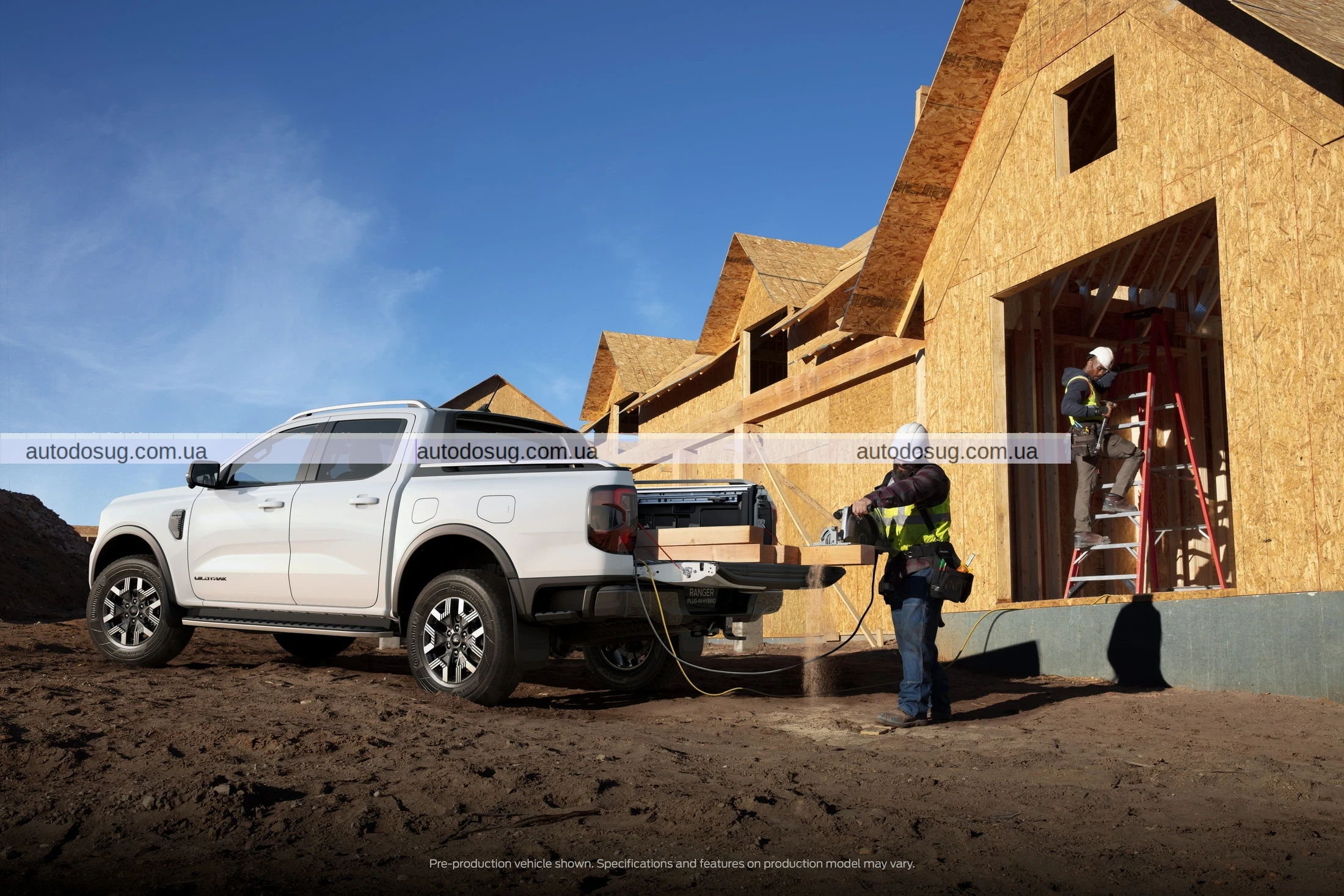 Ford Ranger PHEV пропонує функцію генератора