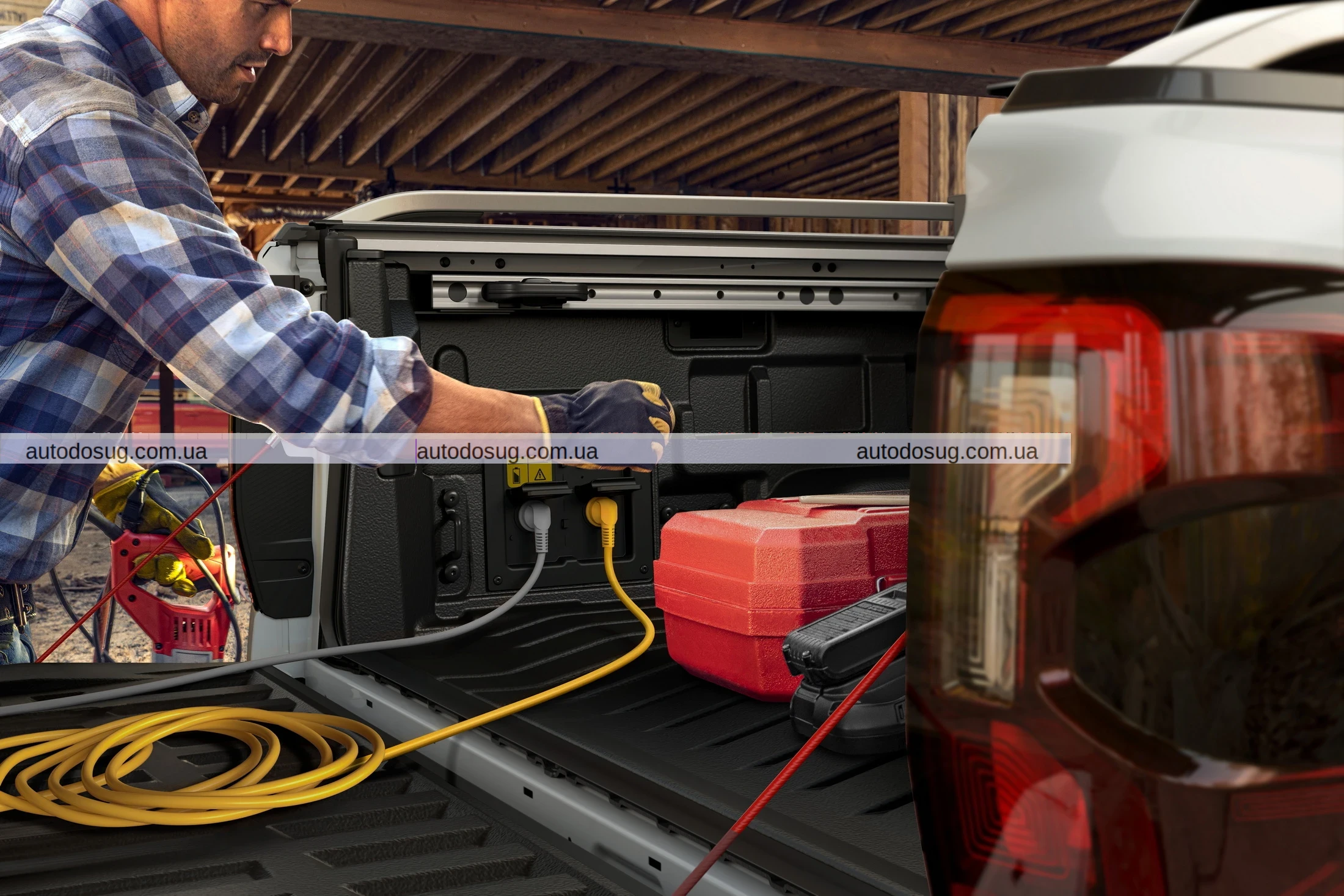 Ford Ranger PHEV пропонує функцію генератора