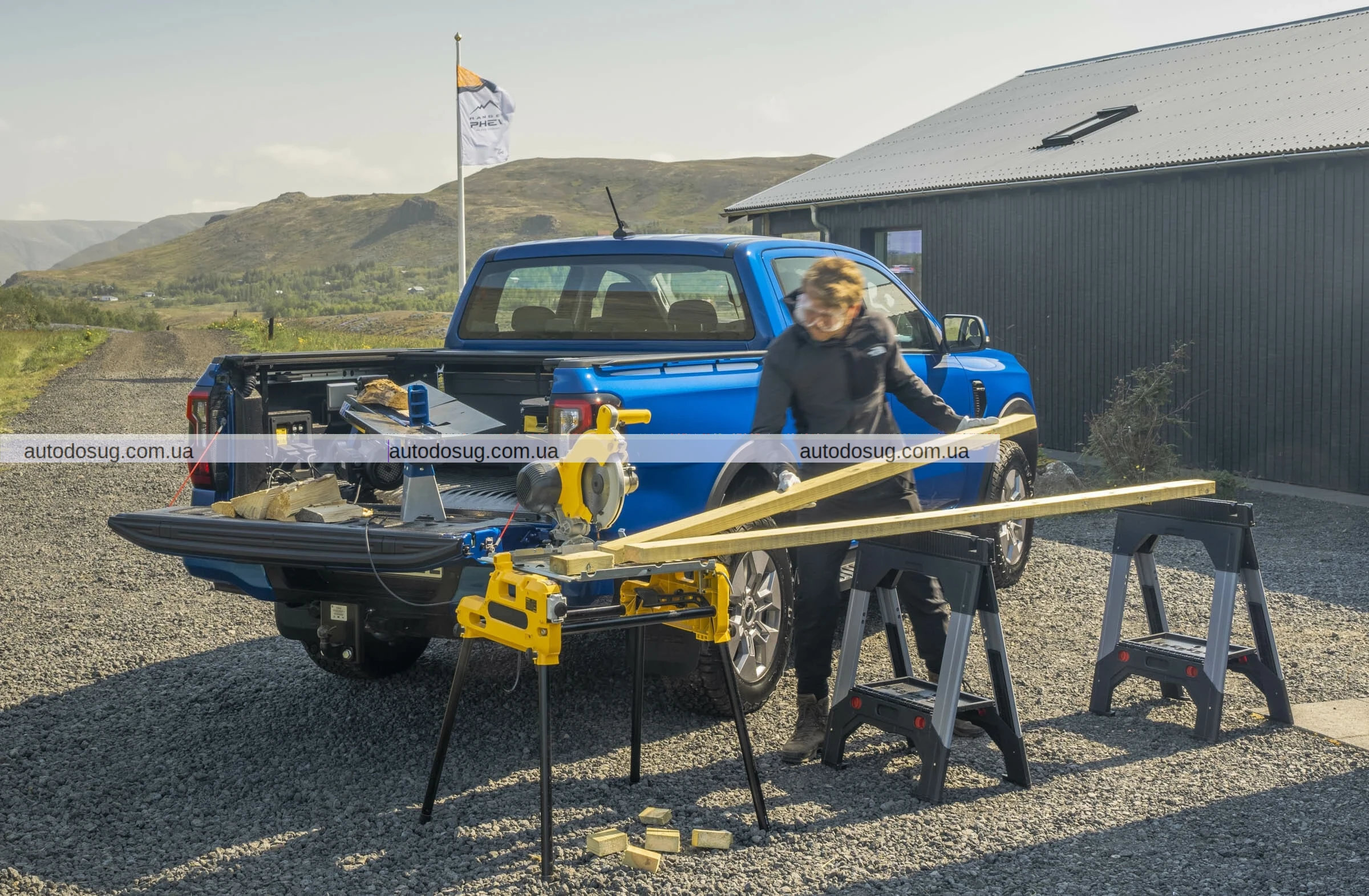 Ford Ranger PHEV пропонує функцію генератора