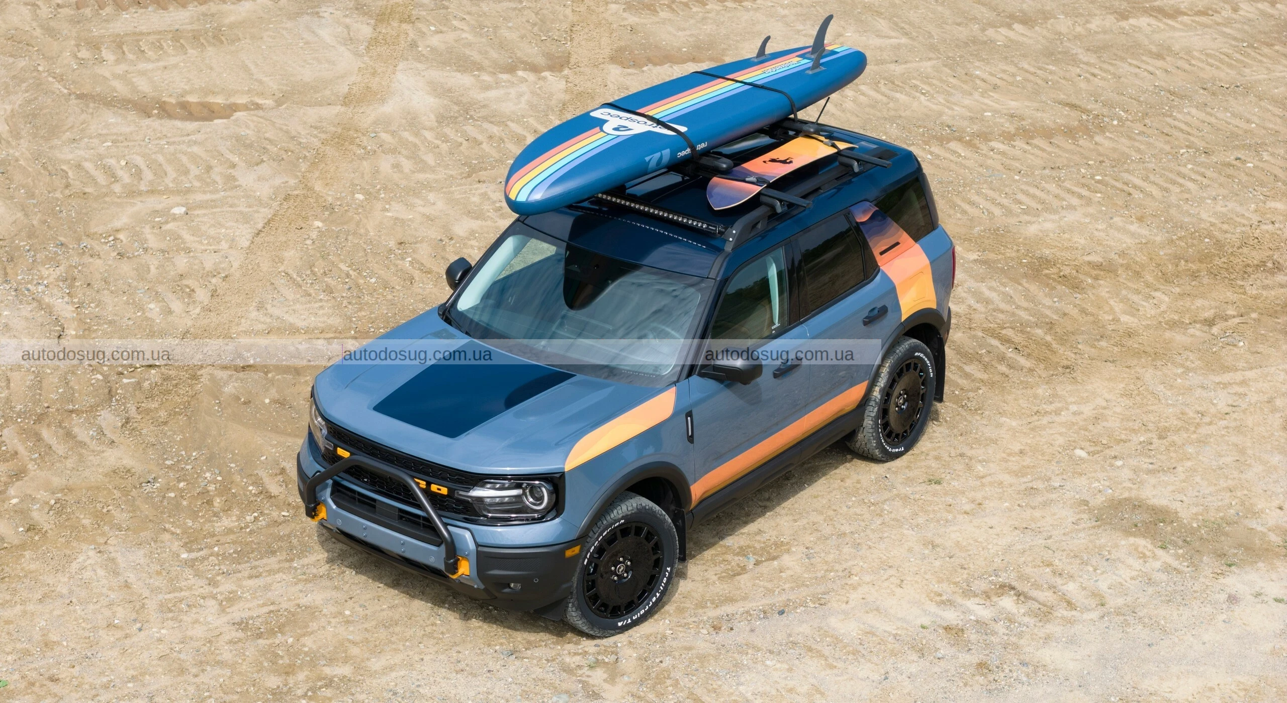 Ford створив ексклюзивні Bronco у стилі дюн Сільвер-Лейк