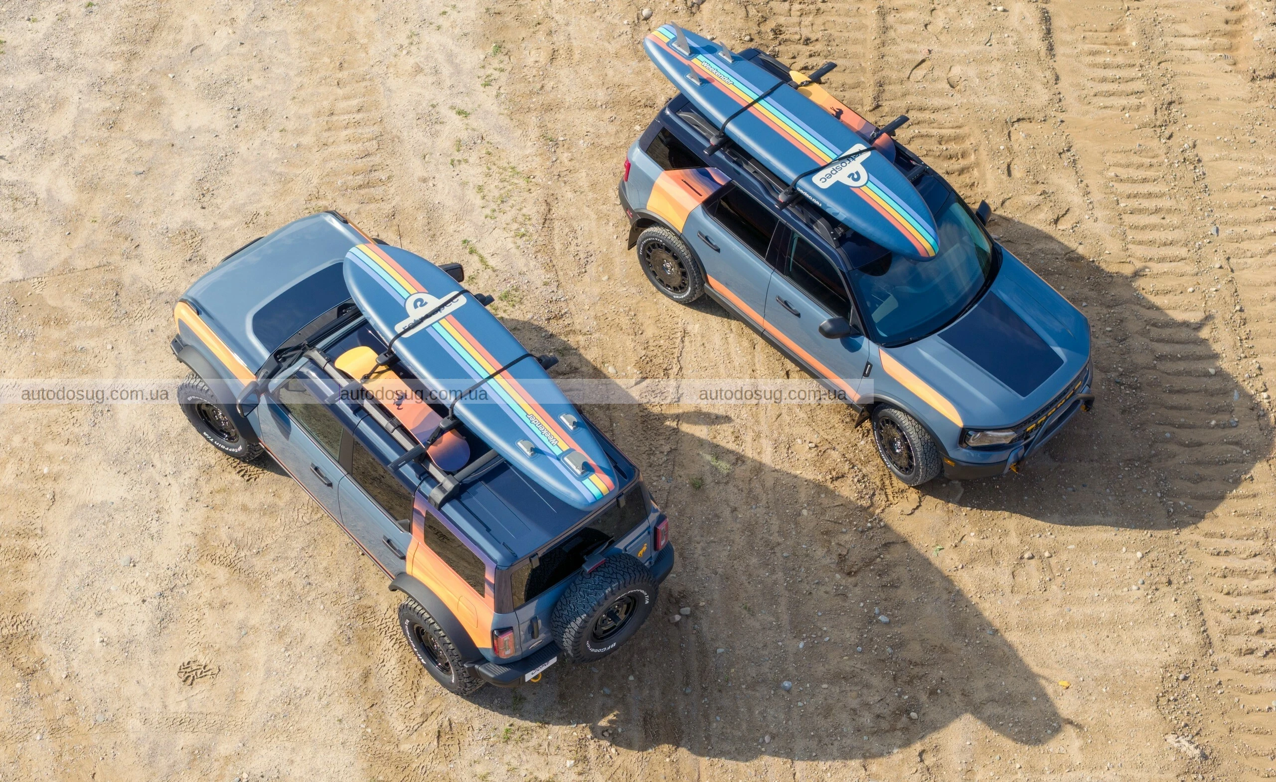 Ford створив ексклюзивні Bronco у стилі дюн Сільвер-Лейк