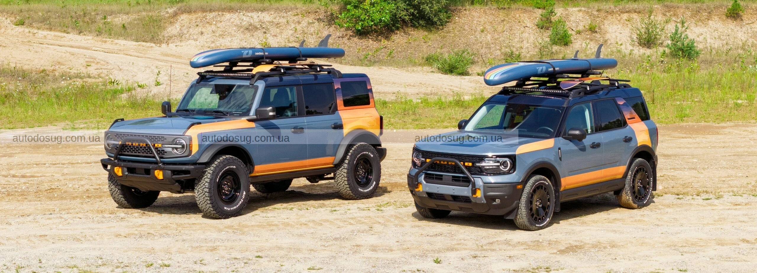 Ford створив ексклюзивні Bronco у стилі дюн Сільвер-Лейк