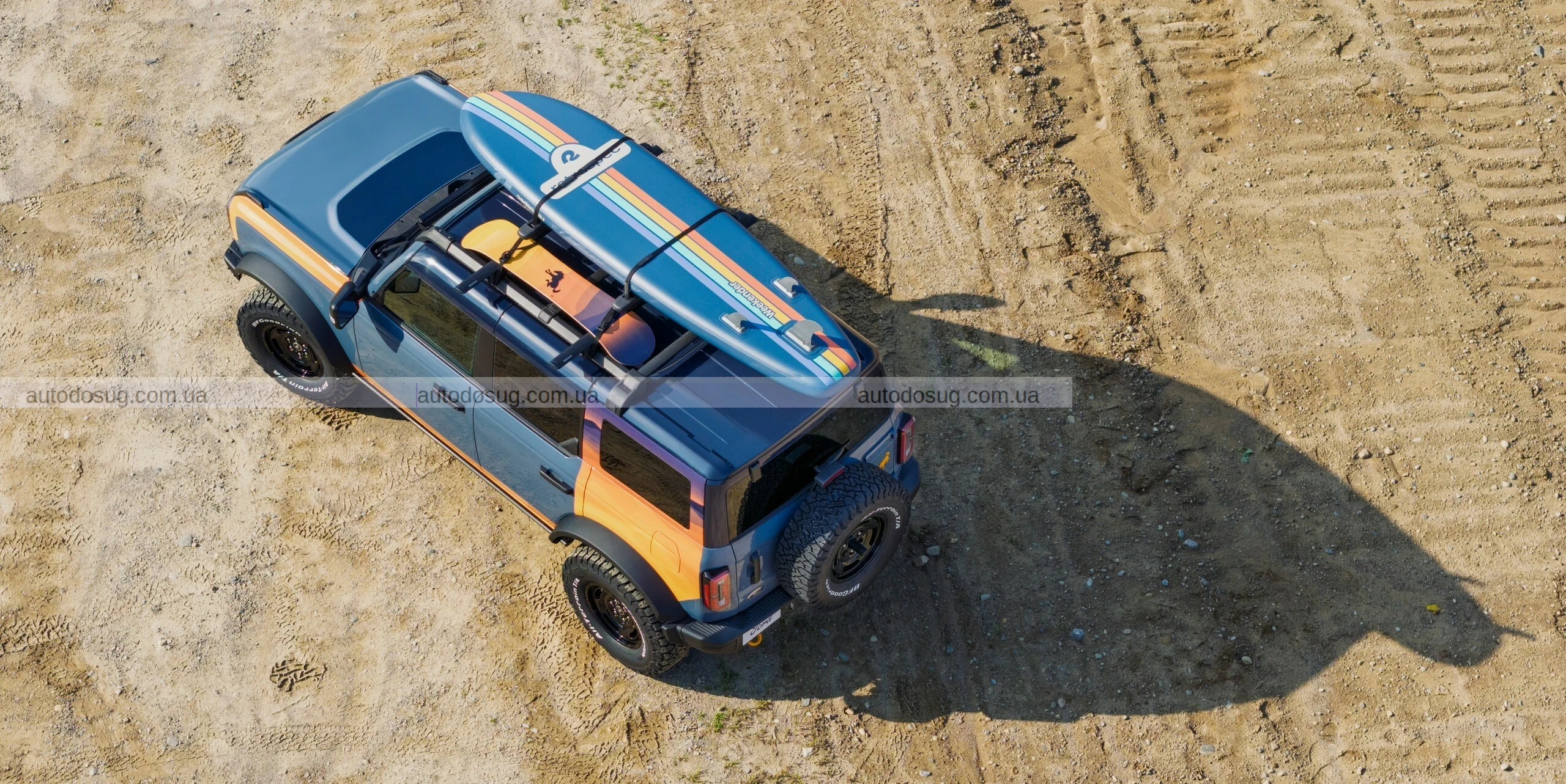 Ford створив ексклюзивні Bronco у стилі дюн Сільвер-Лейк