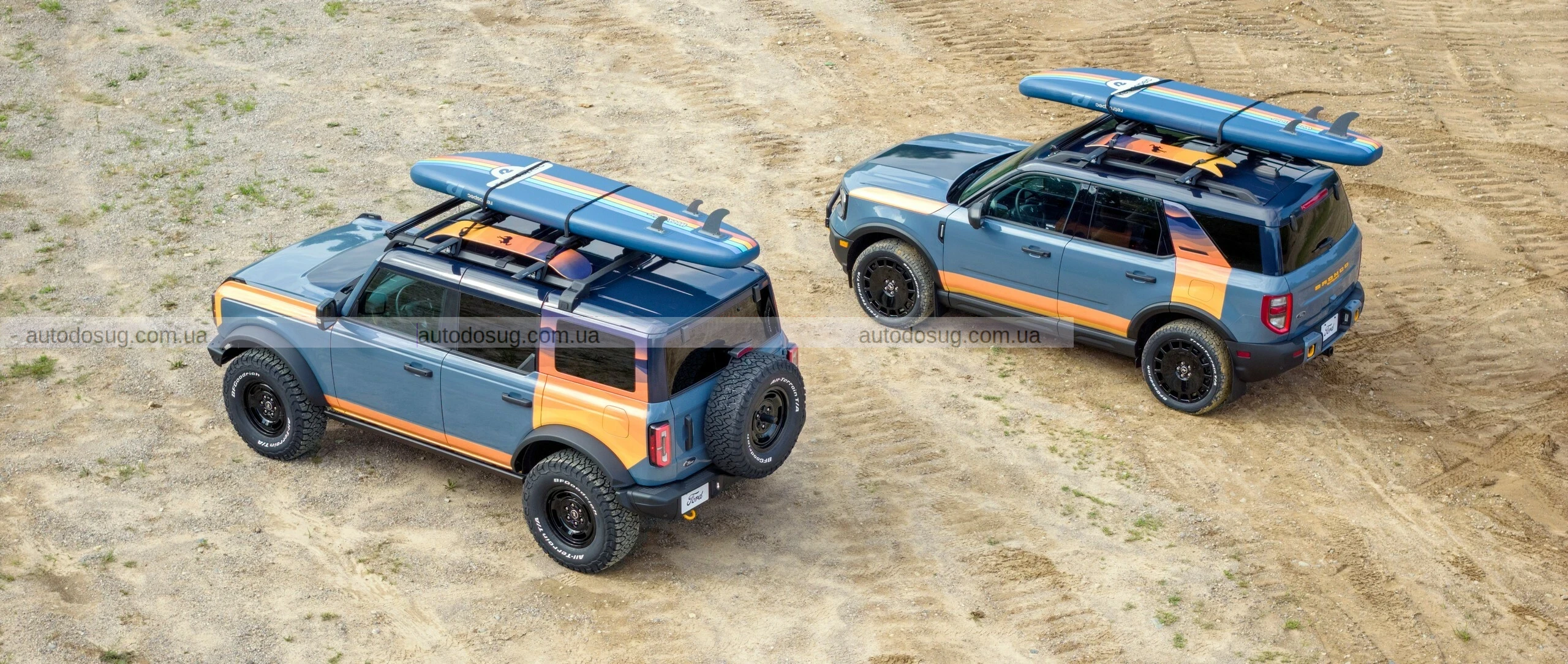 Ford створив ексклюзивні Bronco у стилі дюн Сільвер-Лейк