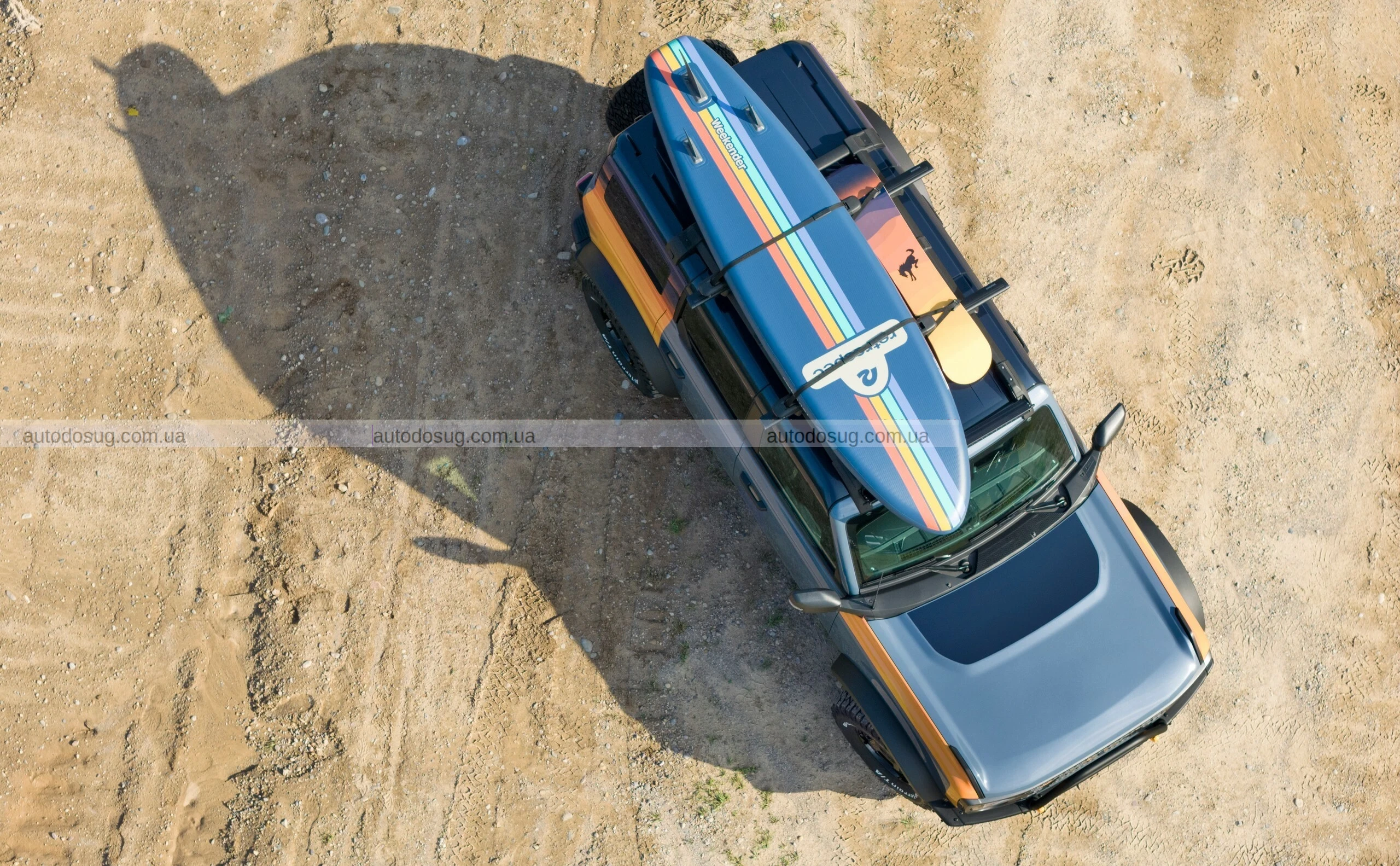 Ford створив ексклюзивні Bronco у стилі дюн Сільвер-Лейк