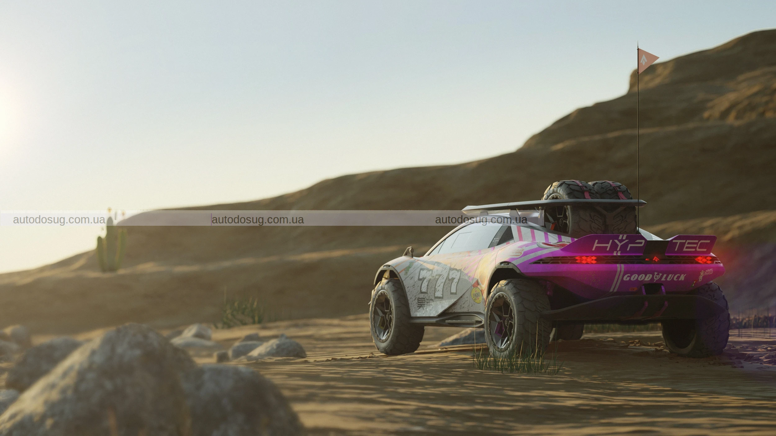 GAC Design представила новий концепт Hyptec SSR Baja