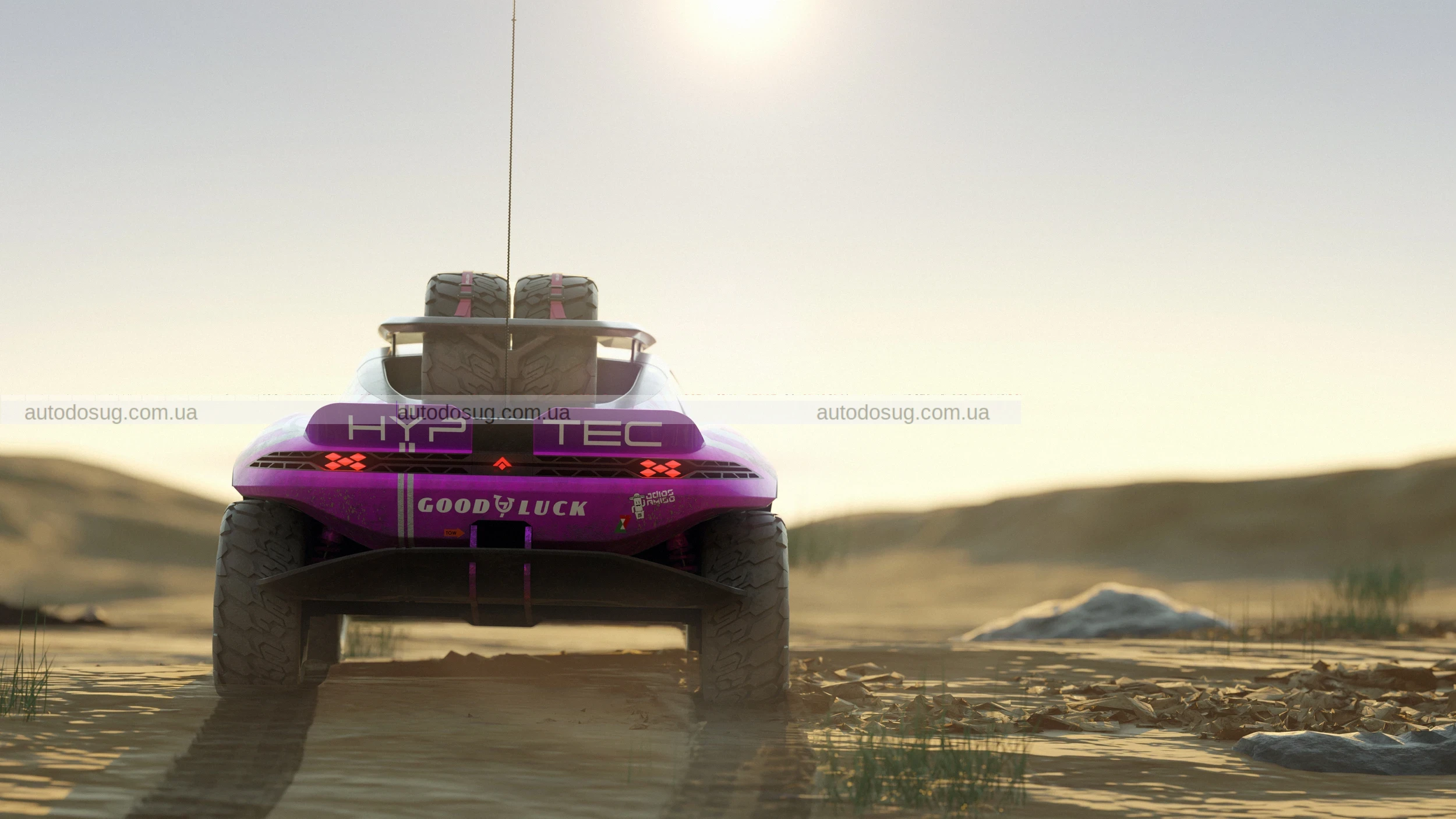 GAC Design представила новий концепт Hyptec SSR Baja