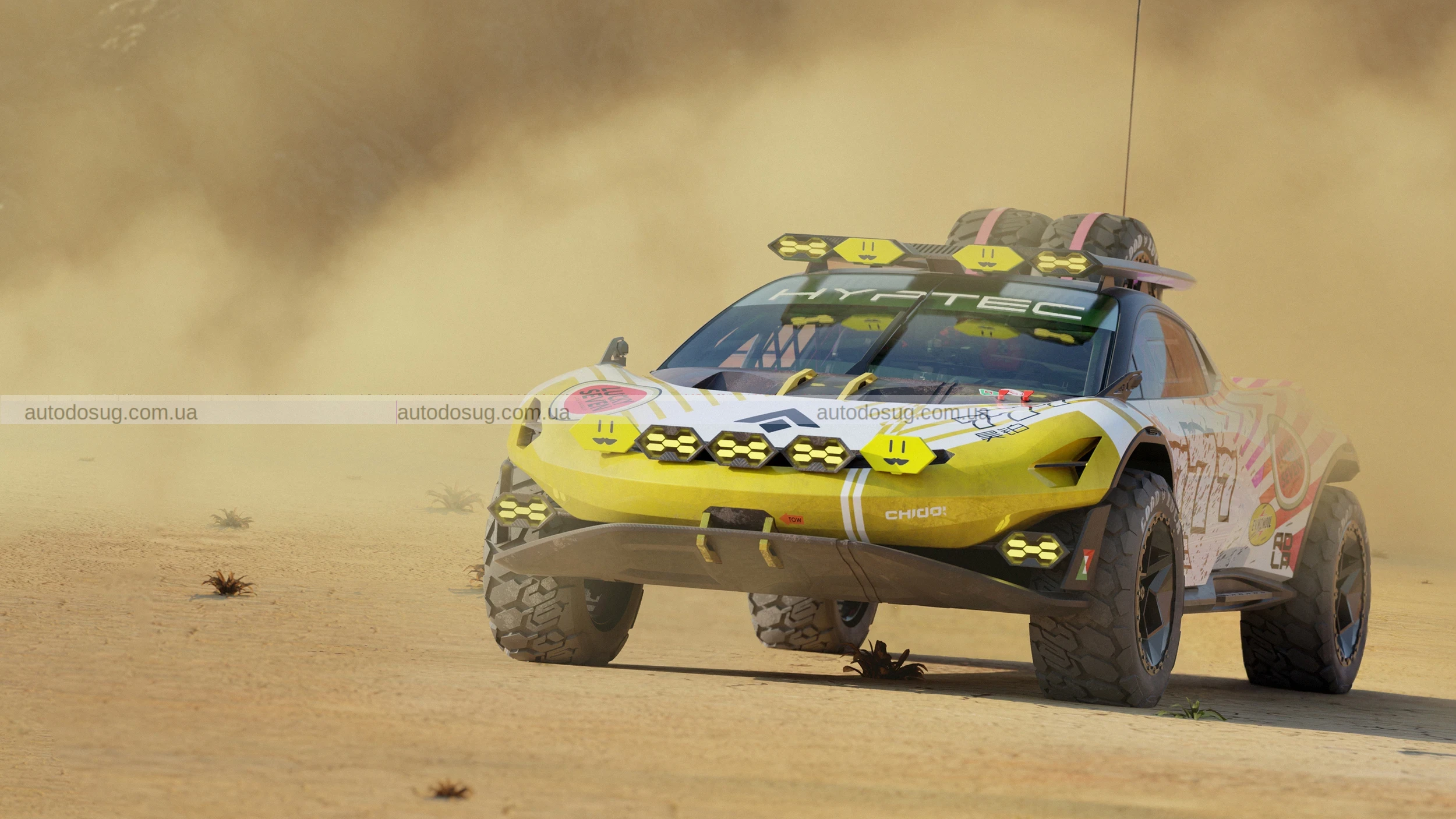 GAC Design представила новий концепт Hyptec SSR Baja