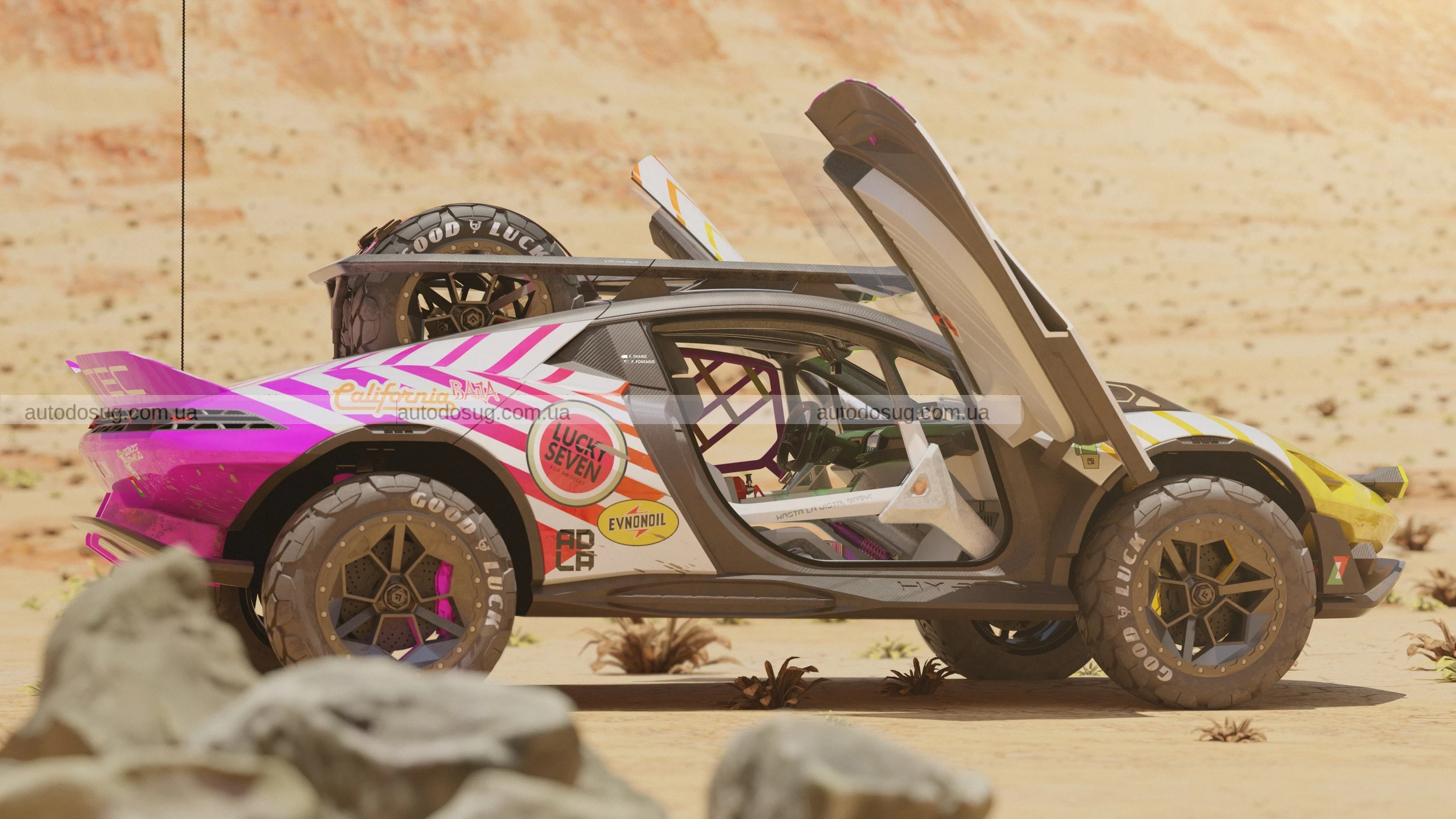 GAC Design представила новий концепт Hyptec SSR Baja