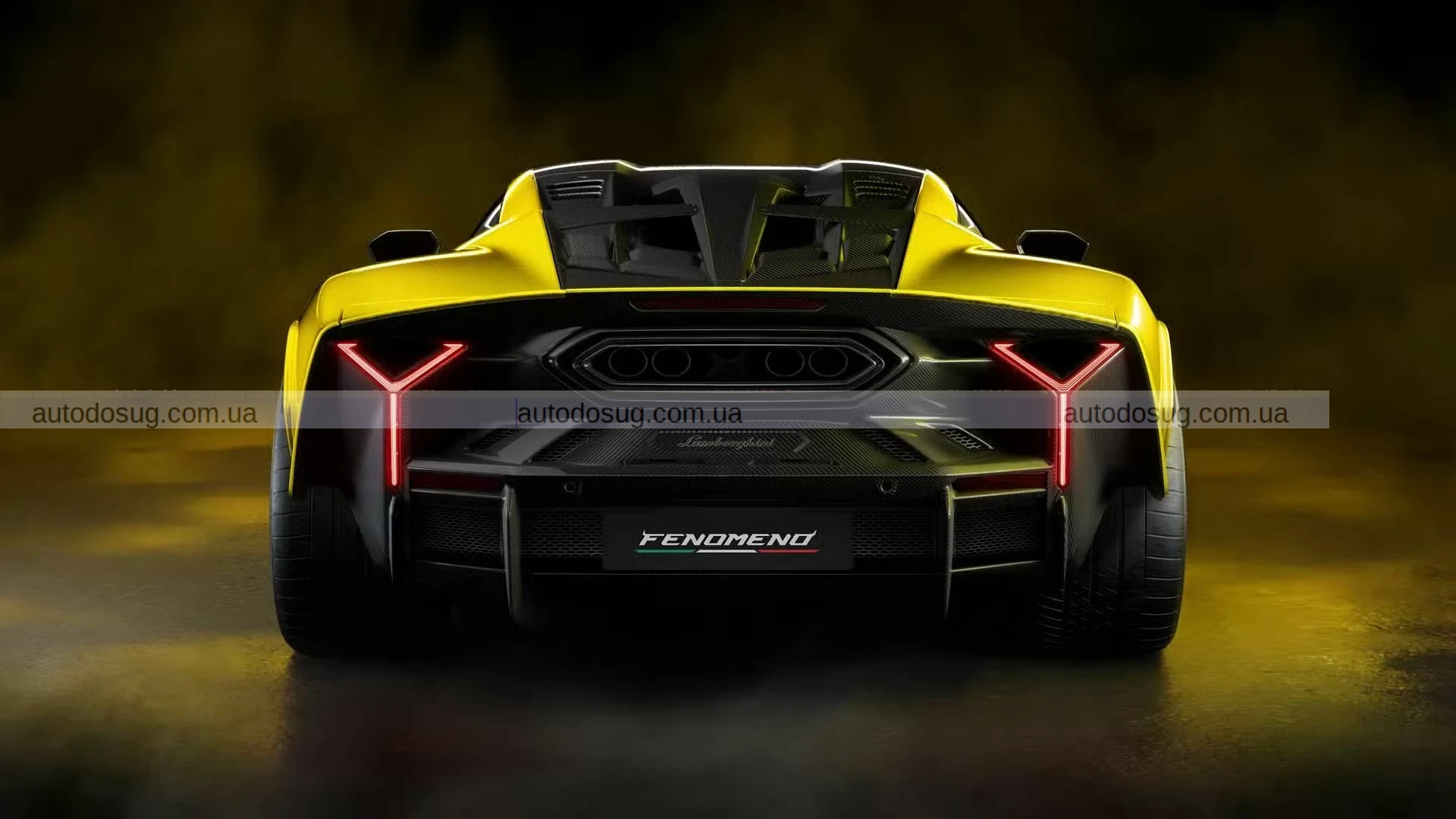 Lamborghini представила новий суперкар Fenomeno