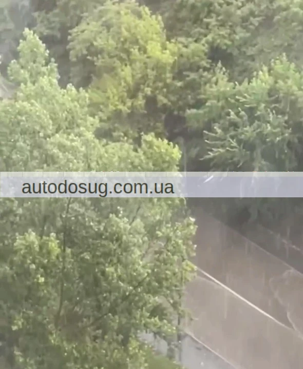 Підтоплення, град та злива в Києві