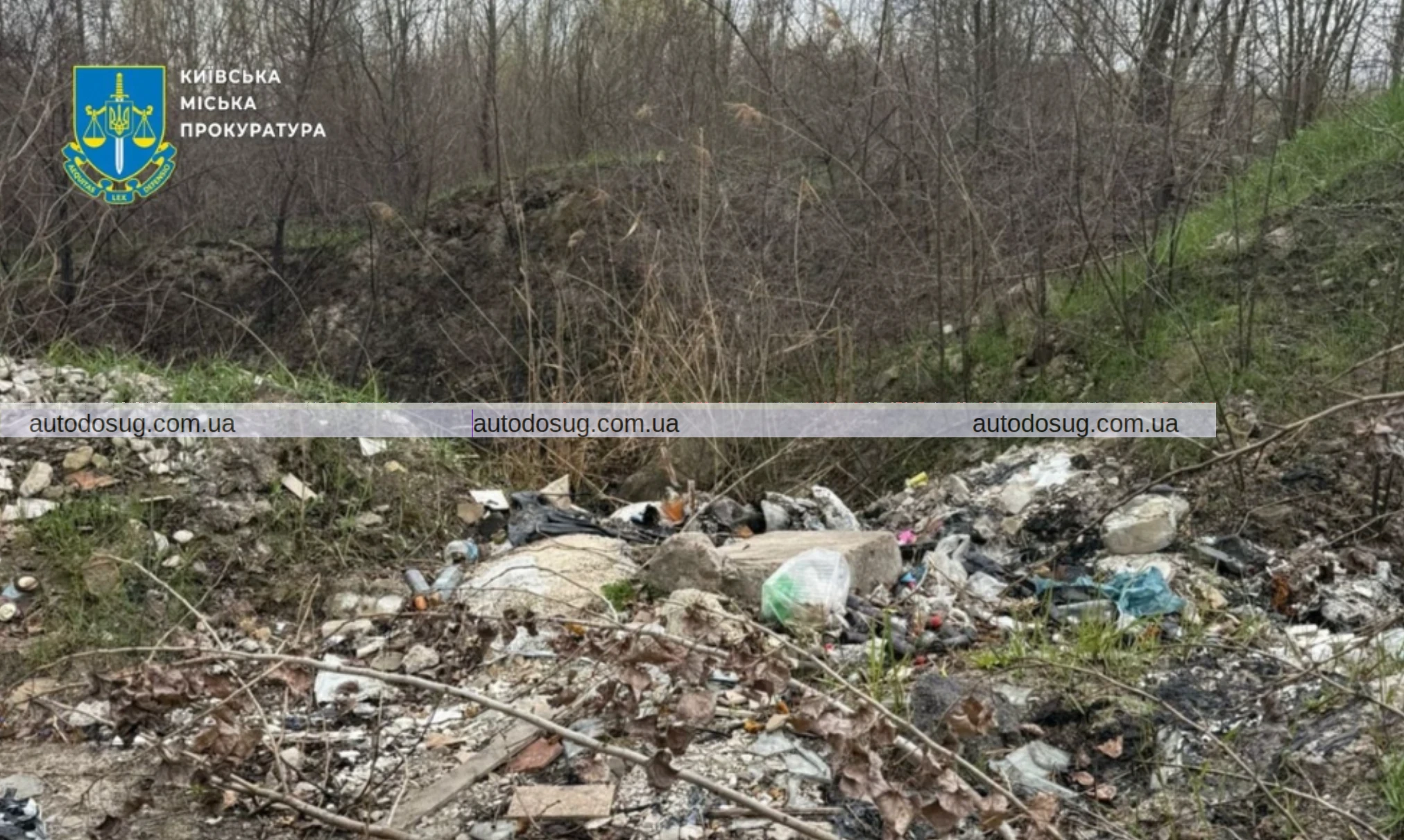 Прокуратура подає до суду на КМДА через стихійне звалище на Троєщині