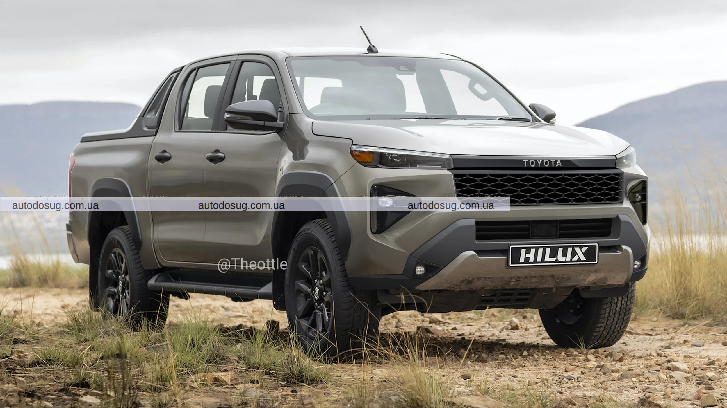 Toyota Hilux нового покоління повністю оновлює інтер'єр