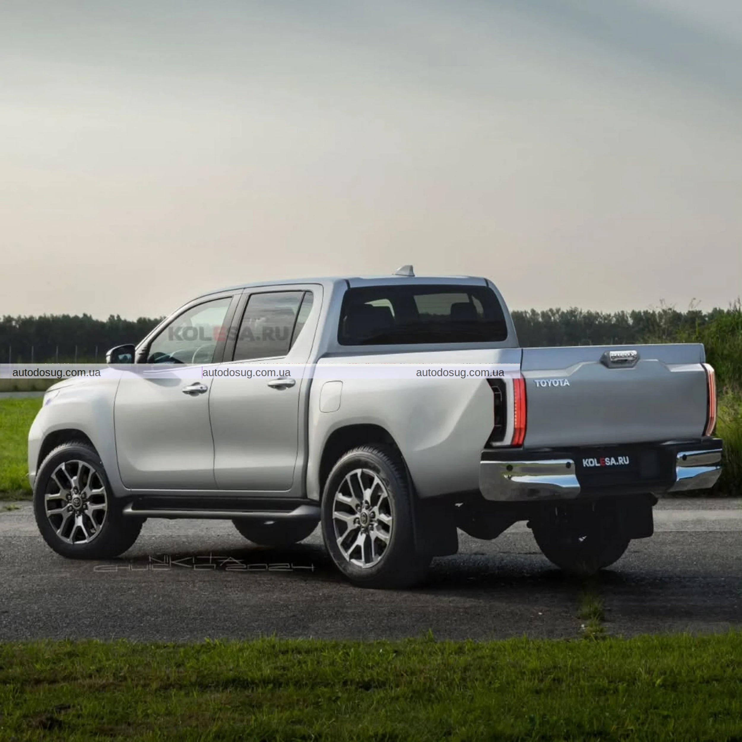 Toyota Hilux нового покоління повністю оновлює інтер'єр