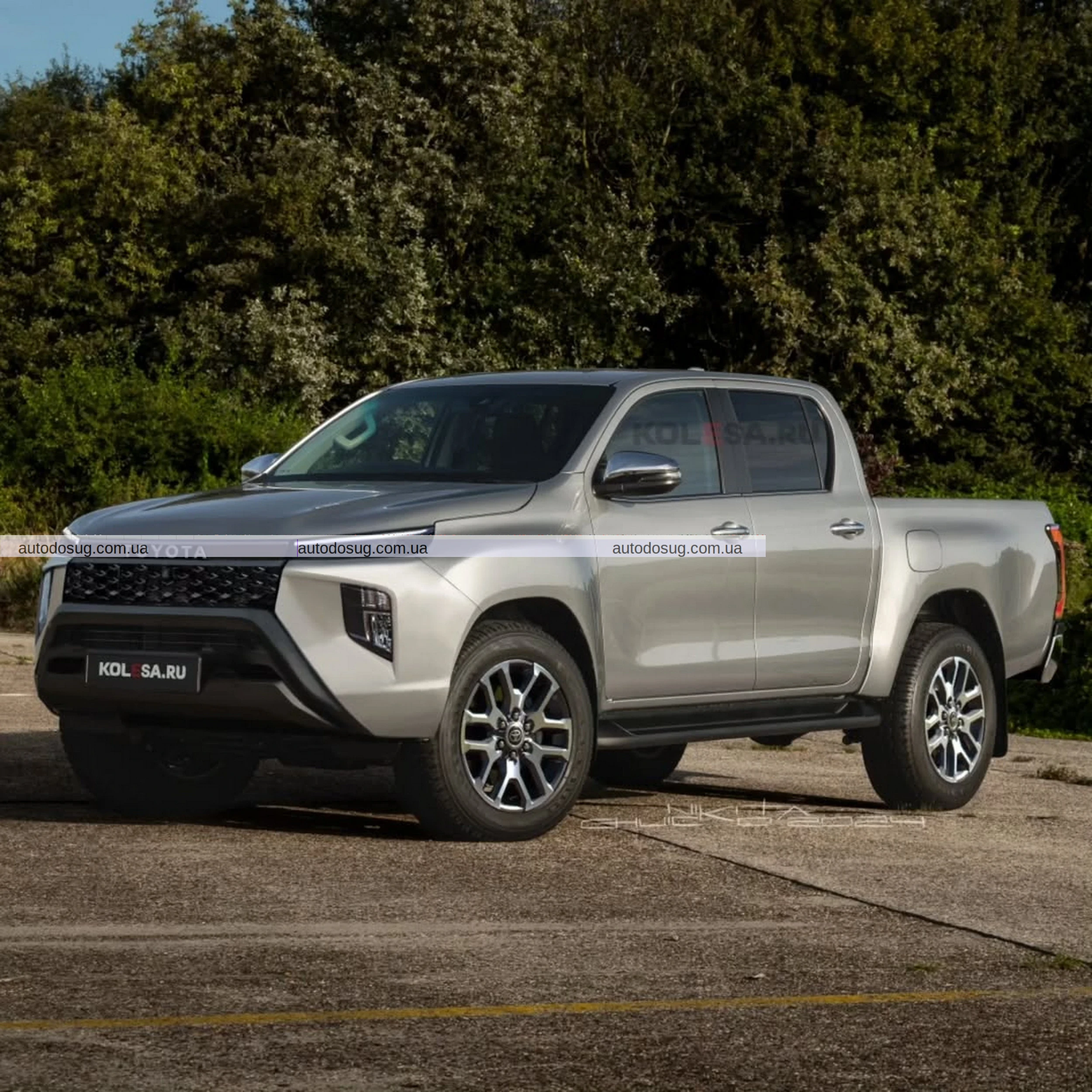 Toyota Hilux нового покоління повністю оновлює інтер'єр