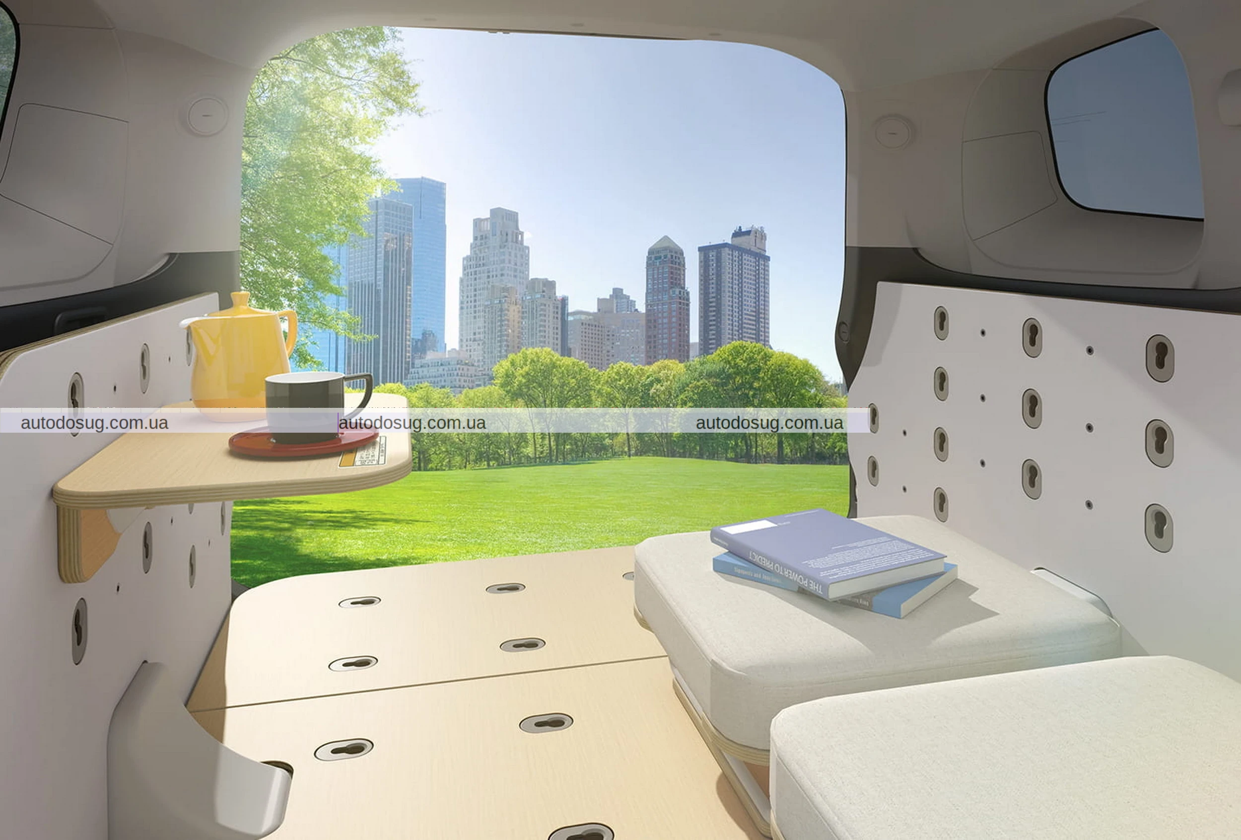 Toyota Sienta Juno має вітальню, офіс або спальню ззаду