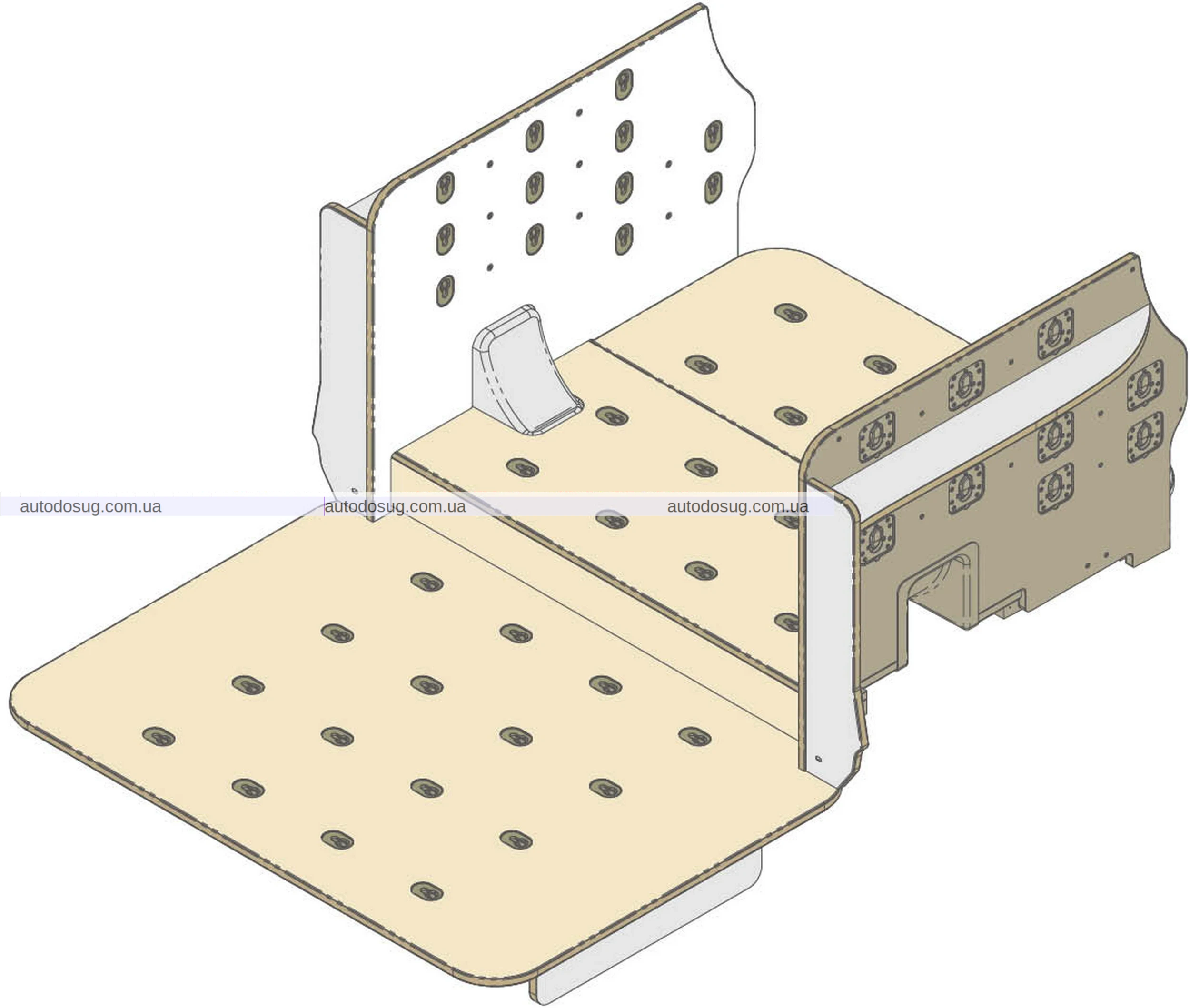 Toyota Sienta Juno має вітальню, офіс або спальню ззаду