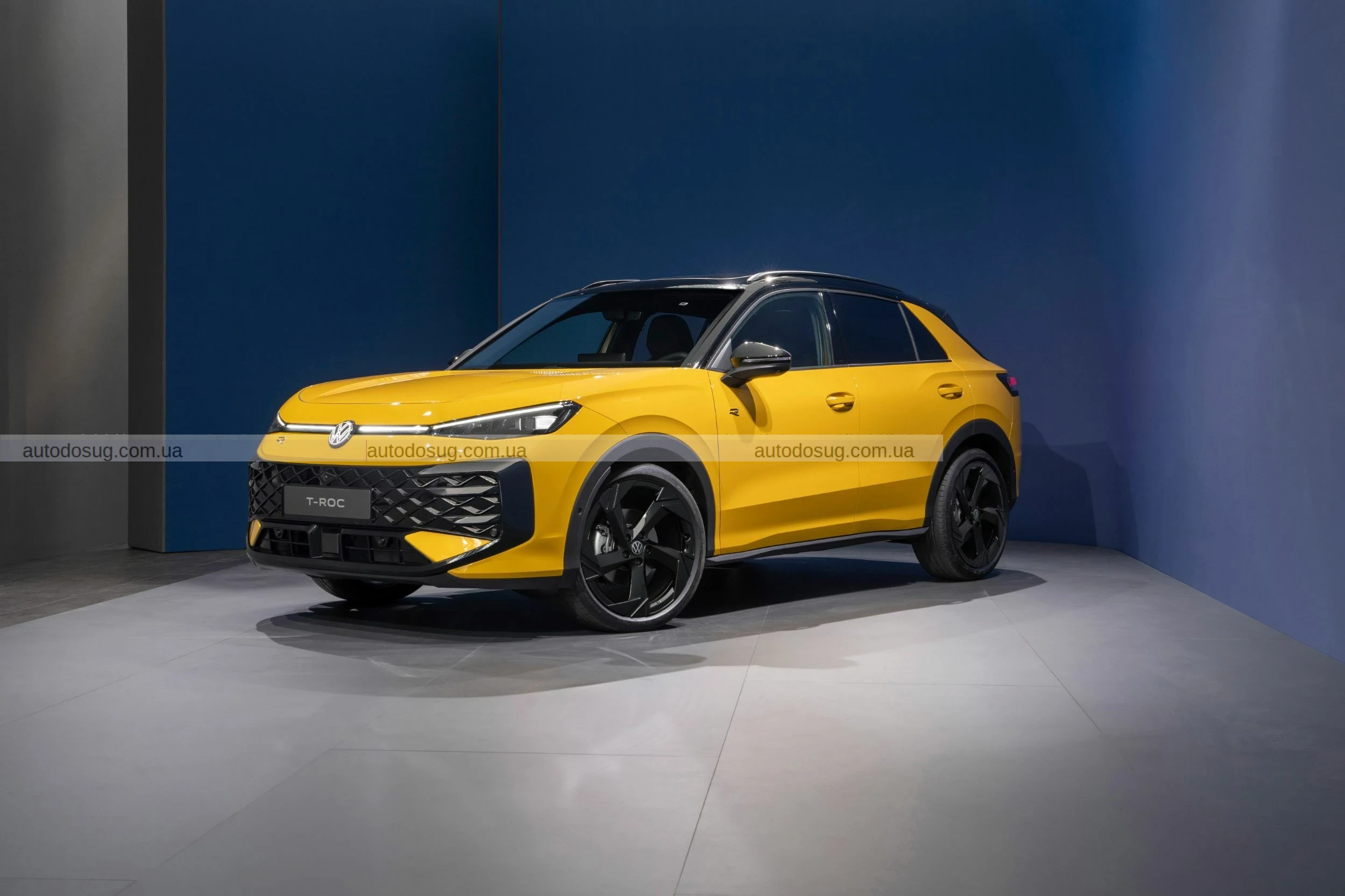 VW представляє найкрутіший гібридний позашляховик T-Roc