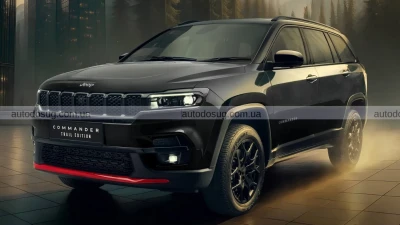 Jeep вважає, що червоний спойлер під підборіддям може продати вам цей 7-місний автомобіль