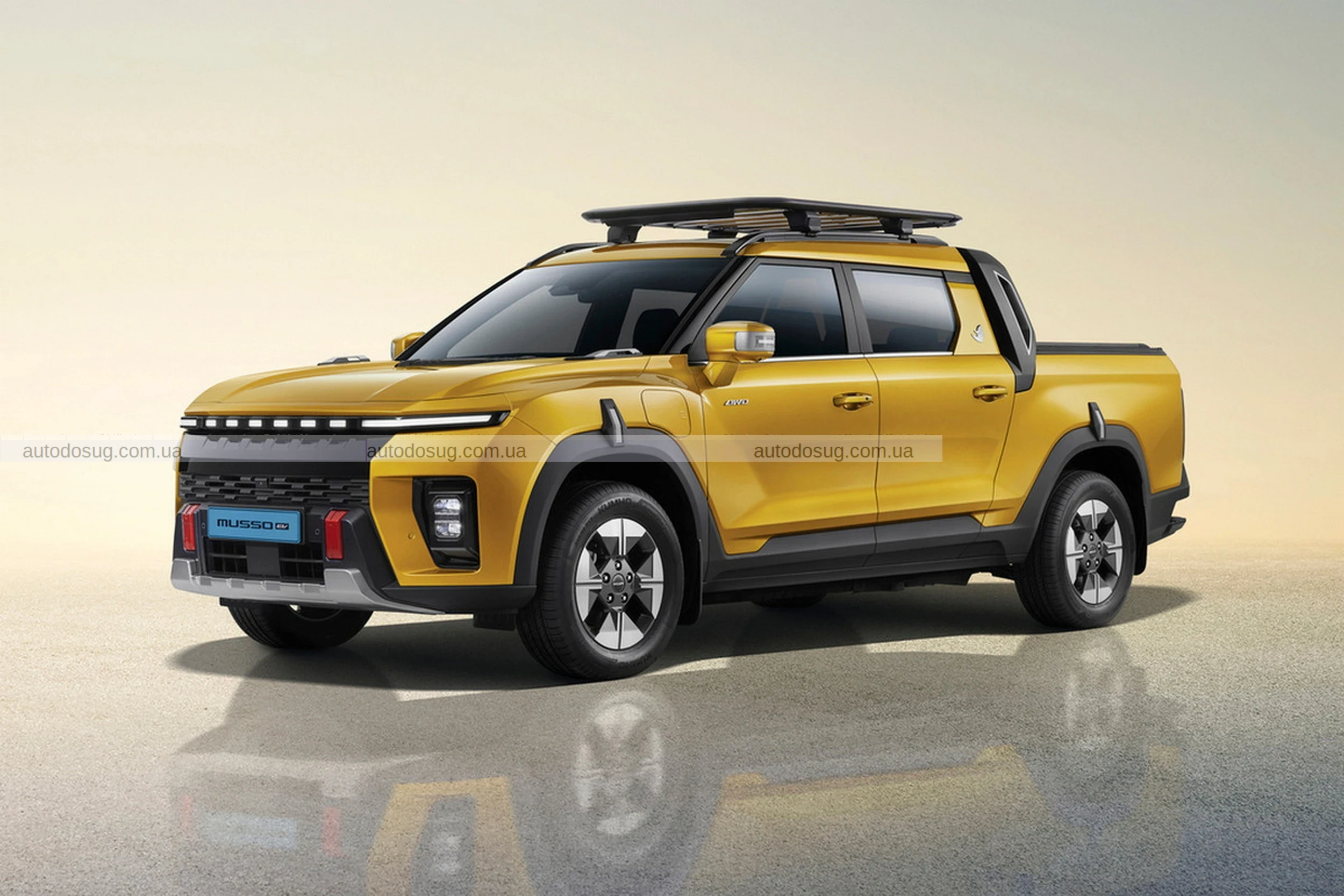 KGM анонсувала наступника Musso: пікап 2026 року