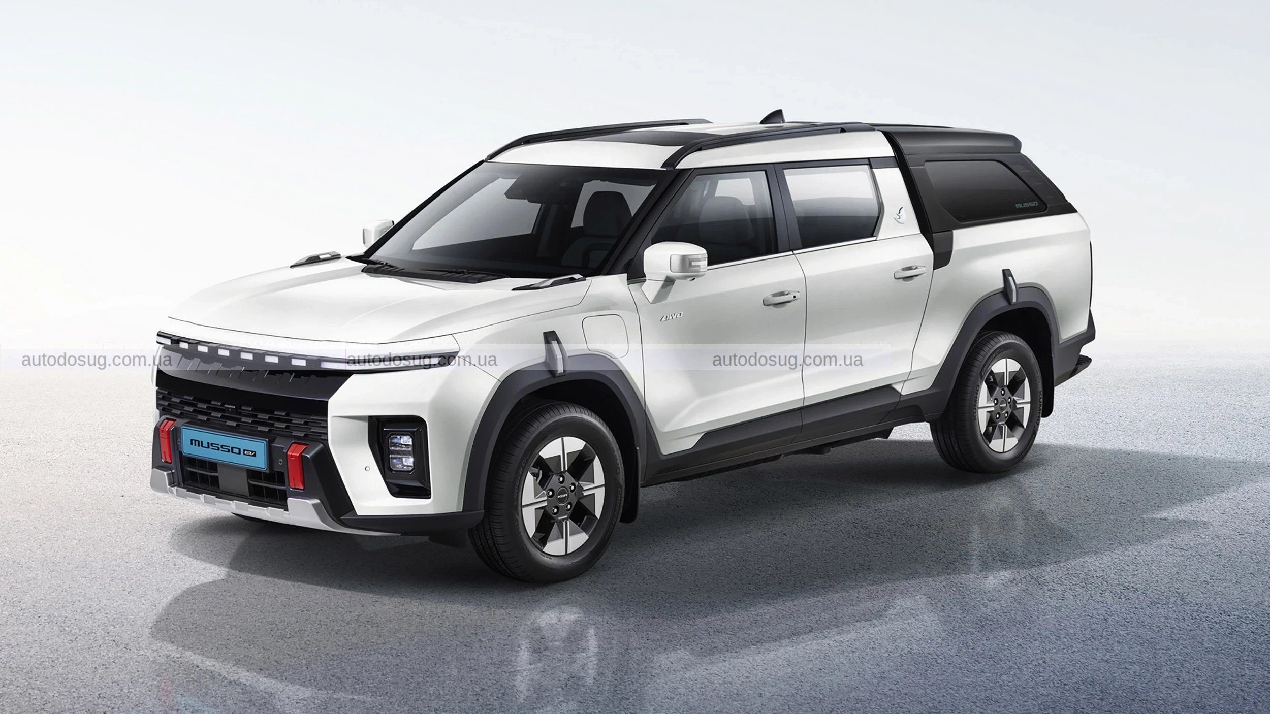 KGM анонсувала наступника Musso: пікап 2026 року