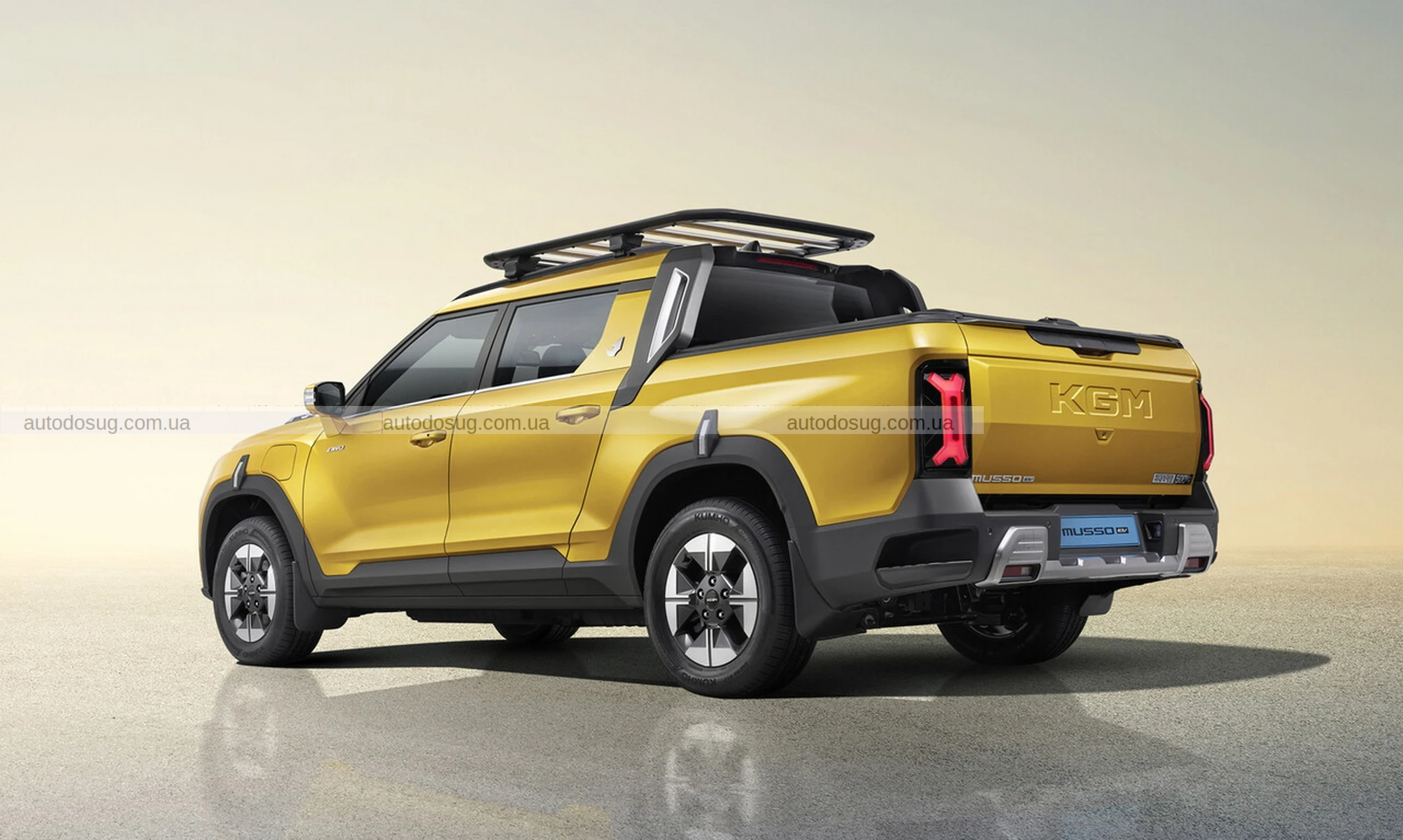 KGM анонсувала наступника Musso: пікап 2026 року