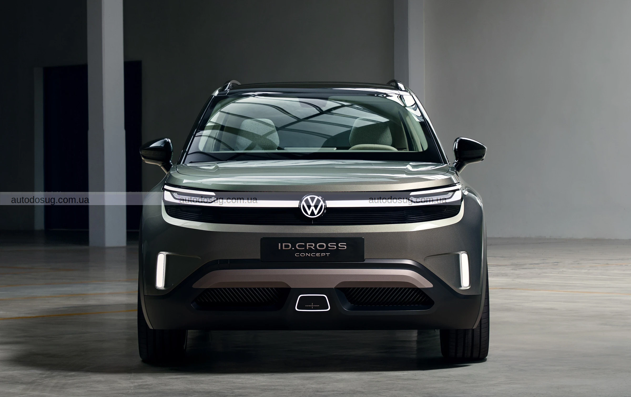 Концепт VW ID. Cross перетворює автомобіль на мобільну студію йоги