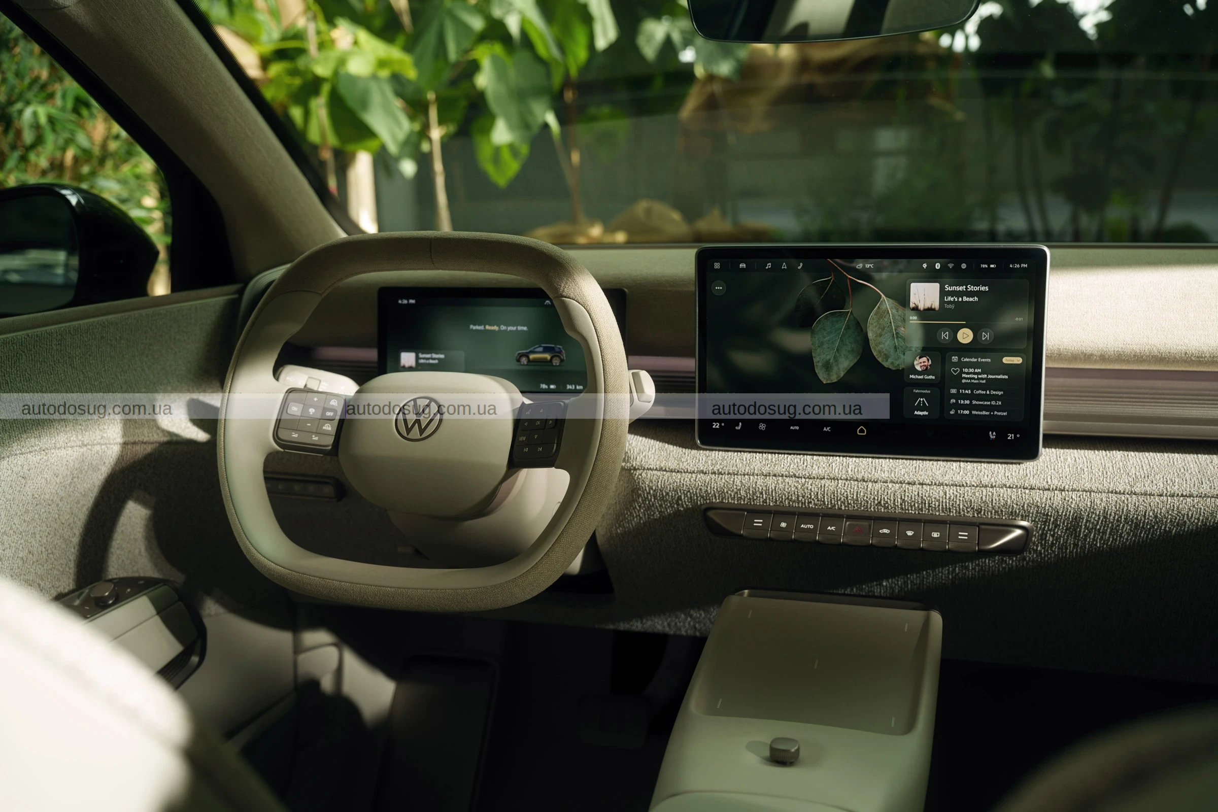 Концепт VW ID. Cross перетворює автомобіль на мобільну студію йоги